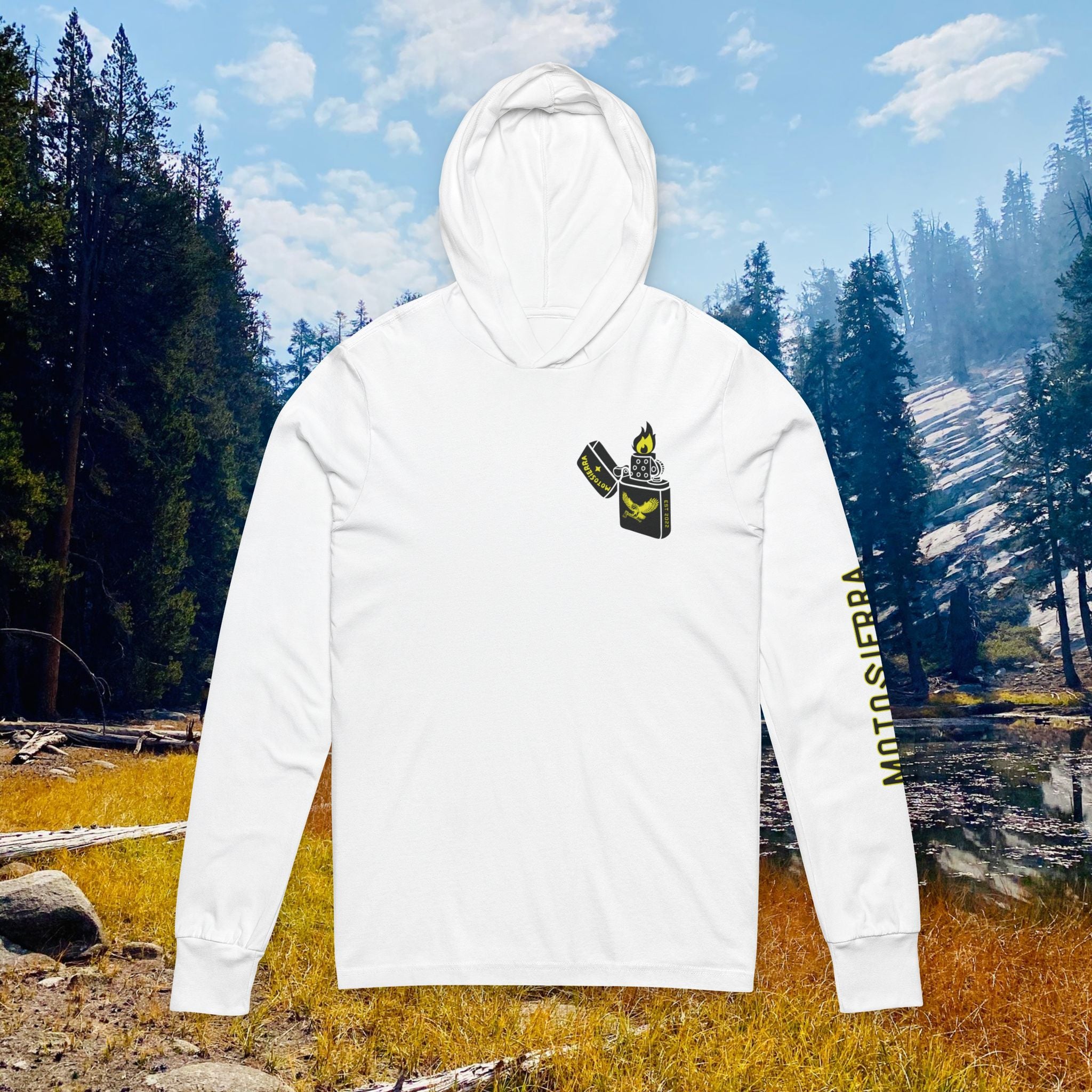 Flint Unisex Hooded Long Sleeve Tee