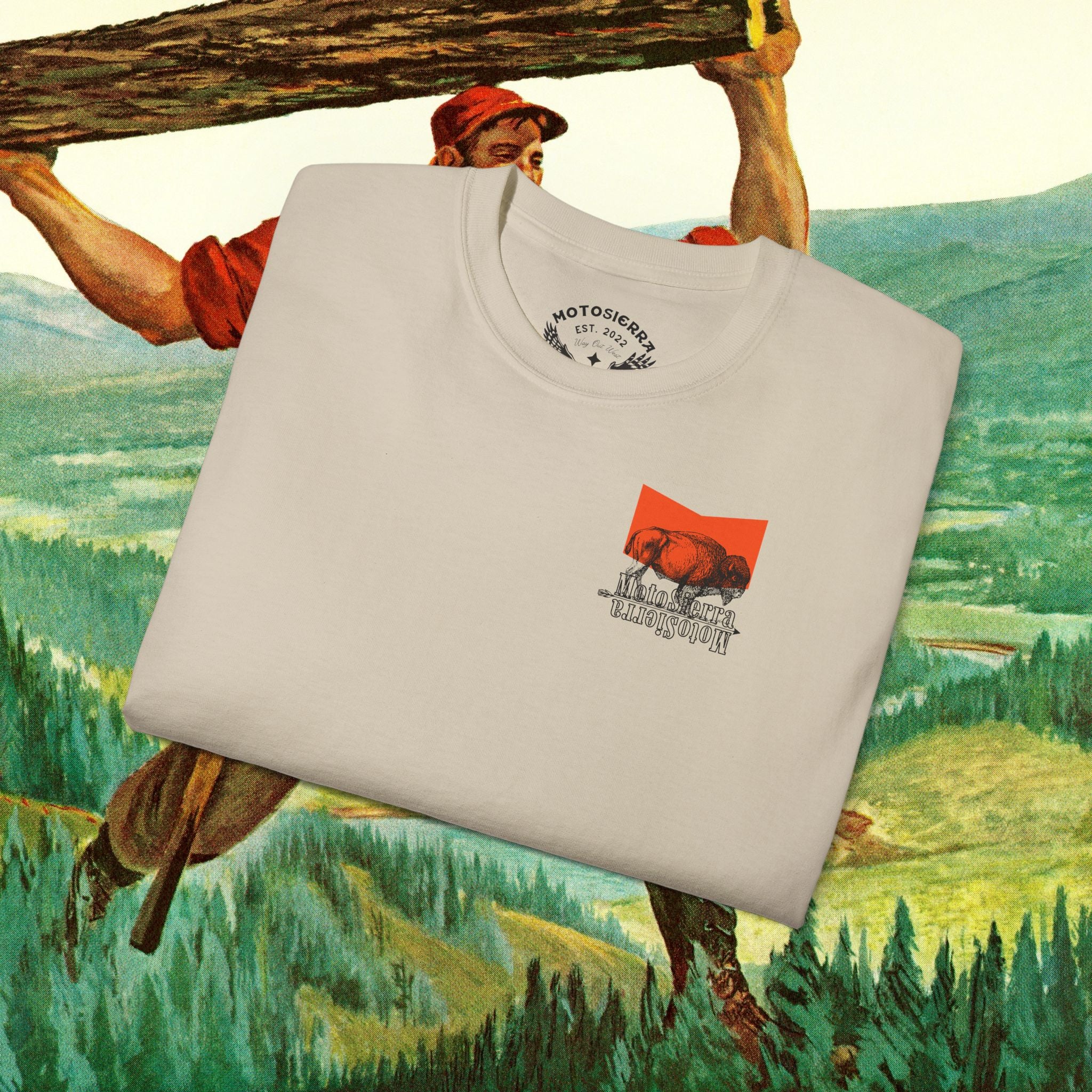 EUROPE ONLY Bison Unisex Ultra Cotton Tee