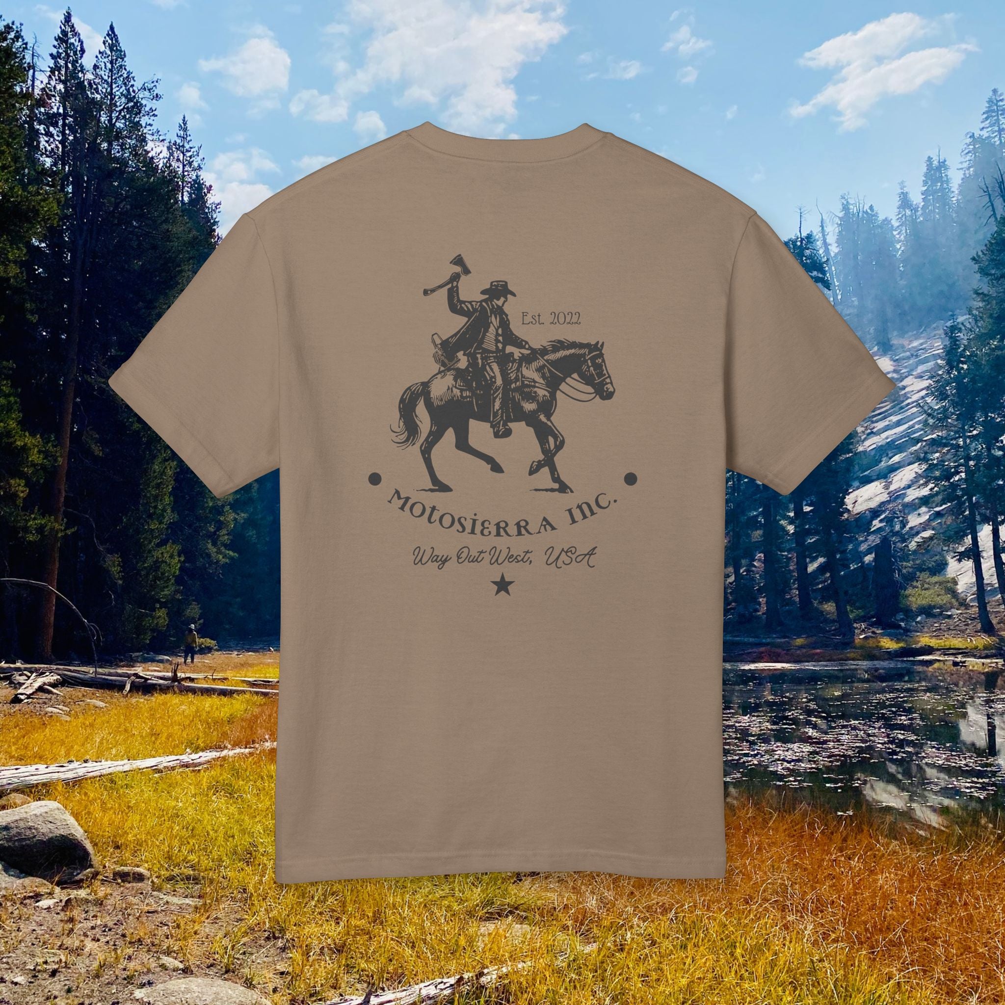 Unisex Cowboy Graphic Tee, Perfect for Gifts, Outdoors, Rodeo Events, Vintage Style