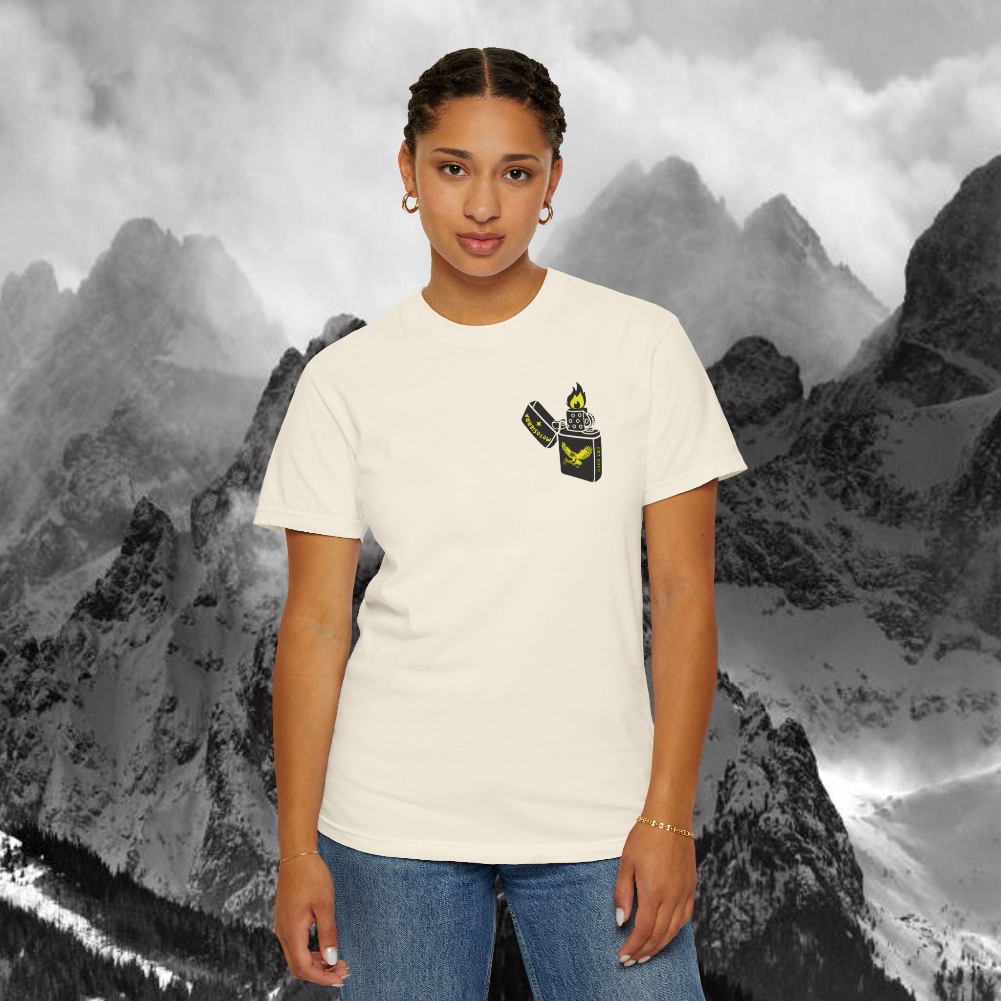 Flint Unisex Garment-Dyed T-shirt