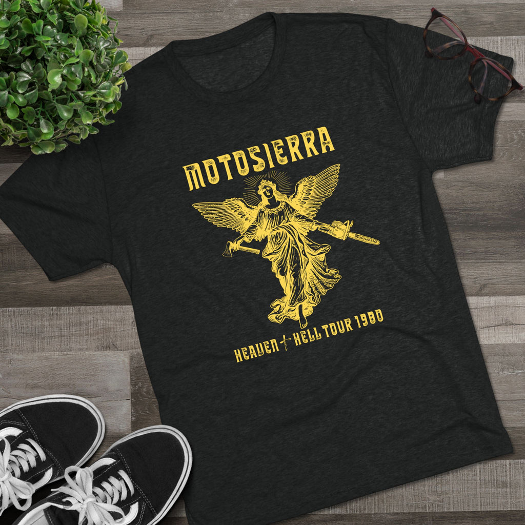 Motosierra Heaven & Hell 1980 Unisex Tri-Blend