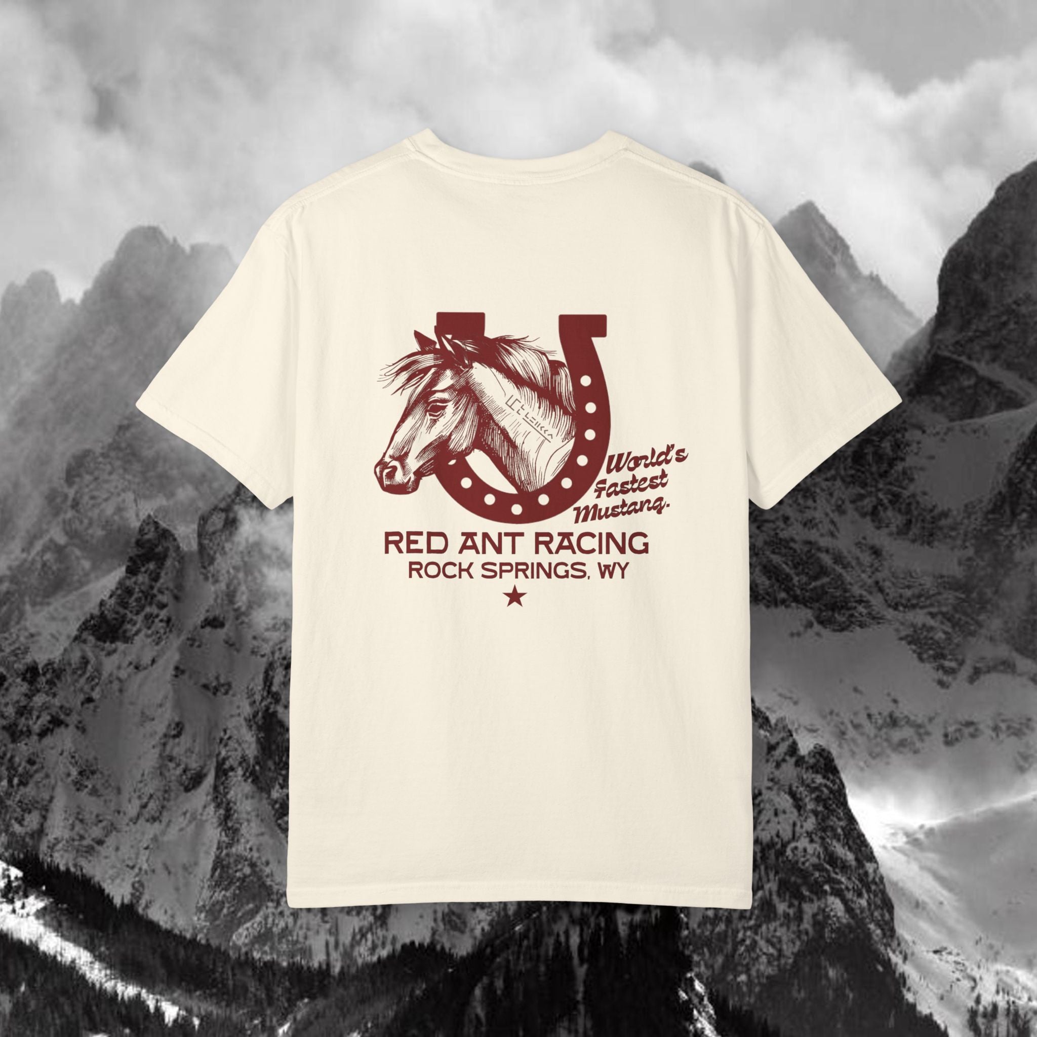 Red Ant Racing Unisex Garment-Dyed T-shirt