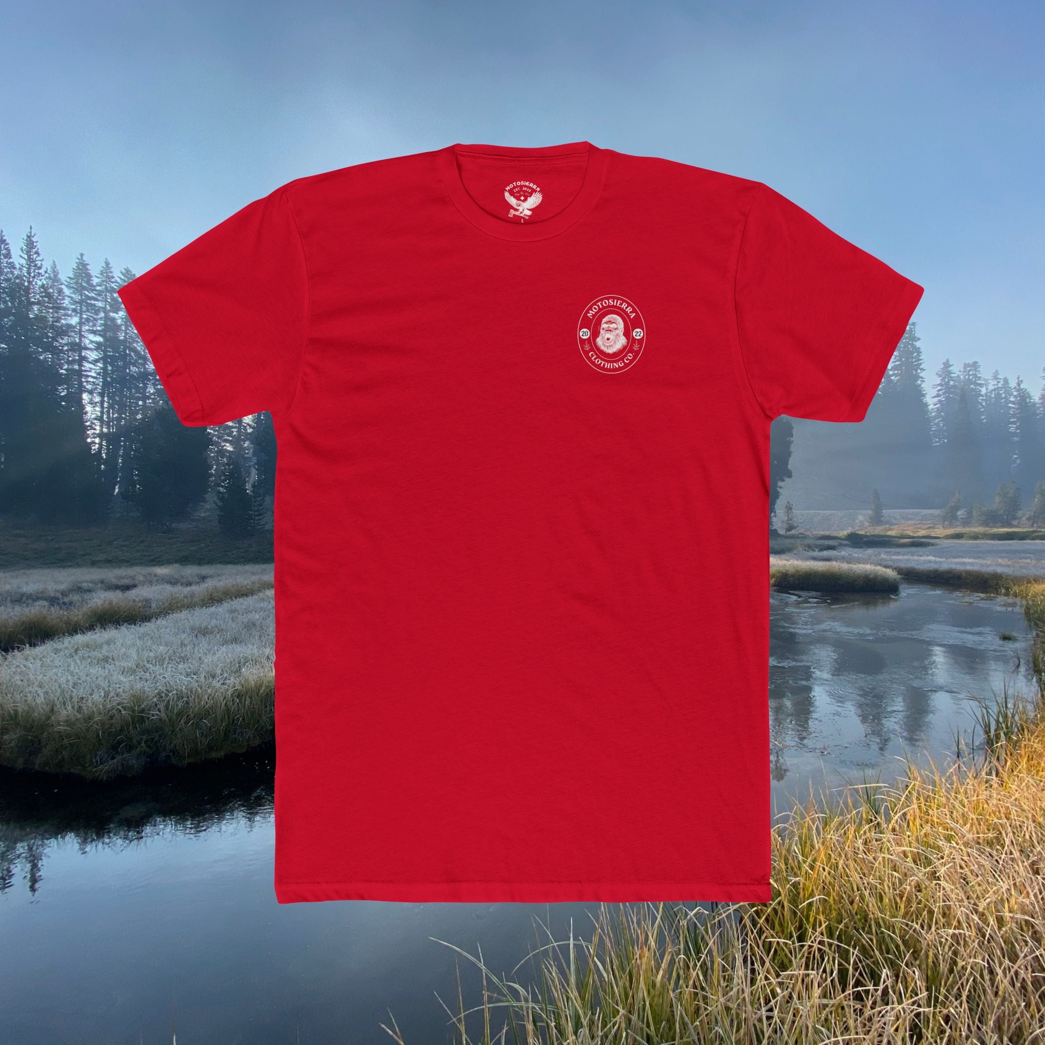 Bluff Creek Unisex Cotton Crew Tee