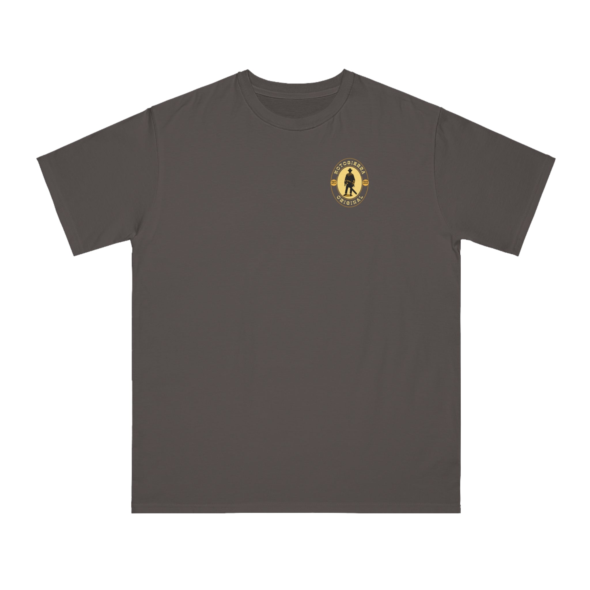 Gunslinger Organic Unisex Classic T-Shirt - Vintage Motosierra Graphic Tee, Eco-Friendly Apparel, Casual Wear, Gift for Him/Her
