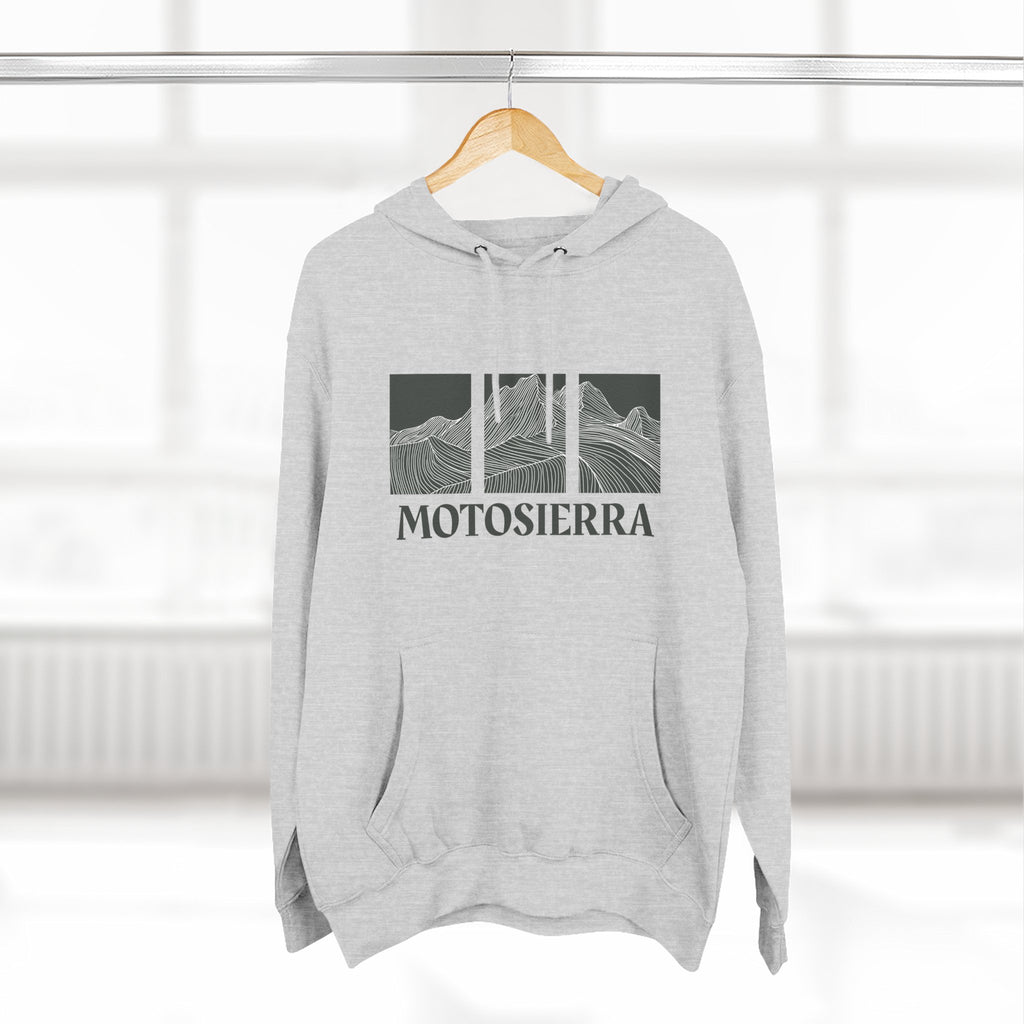 Bowden Three-Panel Fleece Hoodie