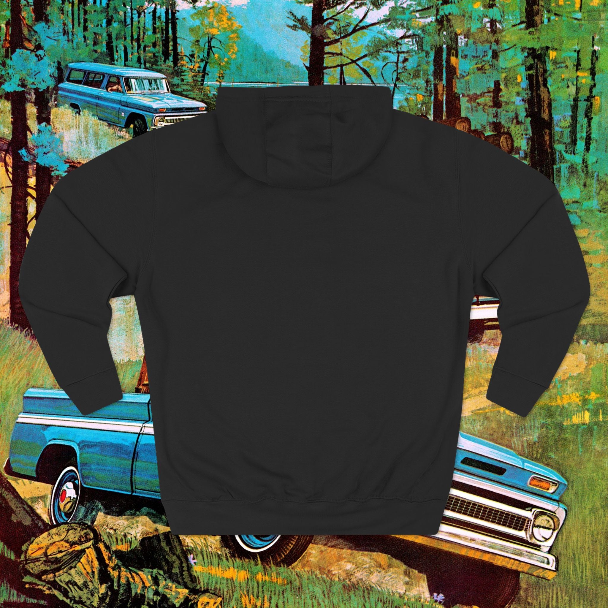 Raised By Wolves Three-Panel Fleece Hoodie
