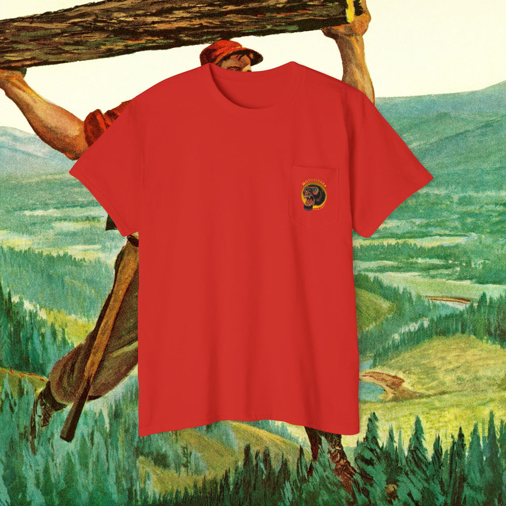 Sasquatch Unisex Heavy Cotton Pocket Tee