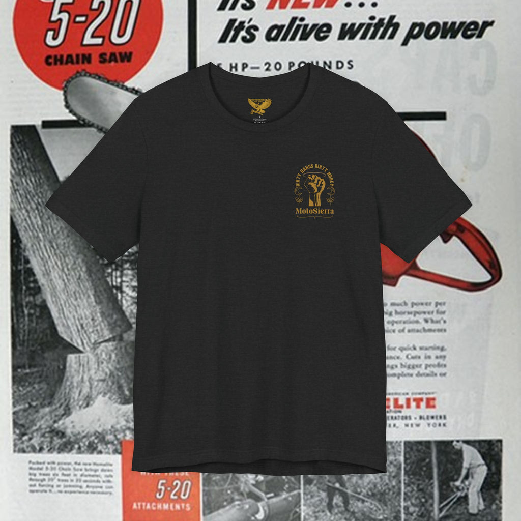 Dirty Hands Unisex Jersey Short Sleeve Tee