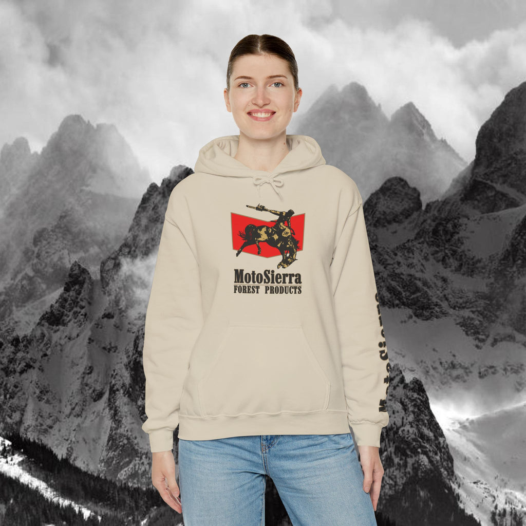 Moto Cowboy Heavy Blend Hoodie