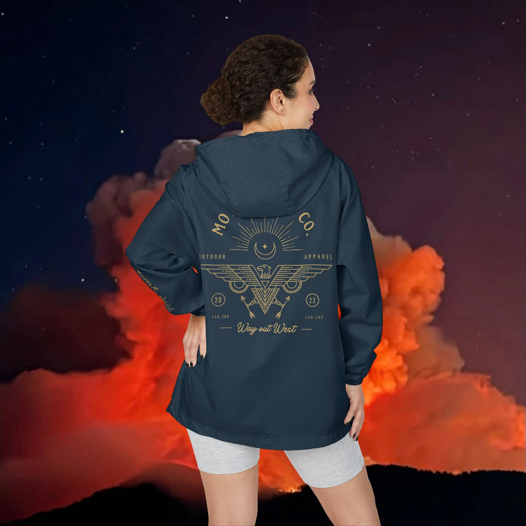 Homage Unisex Full-Zip Windbreaker Jacket