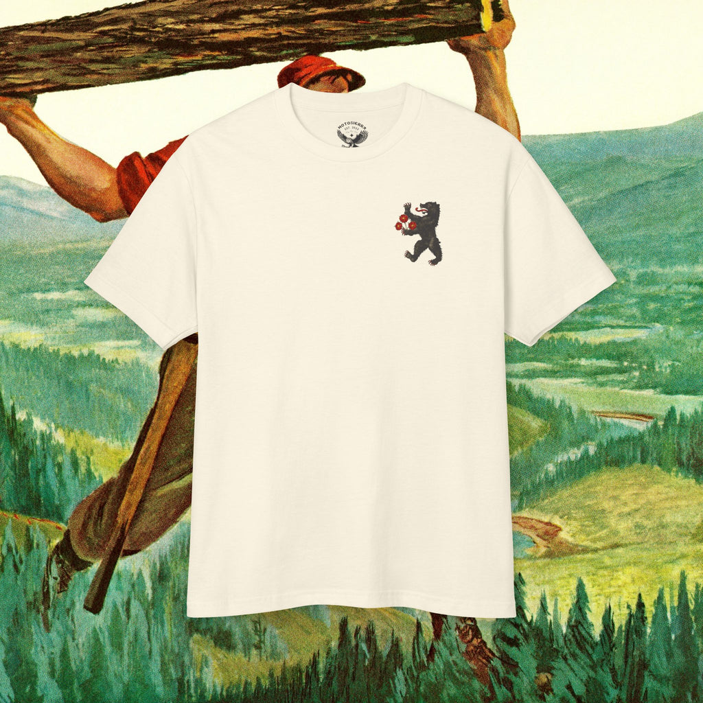 The Bear Unisex Garment-Dyed Heavyweight Cotton Tee