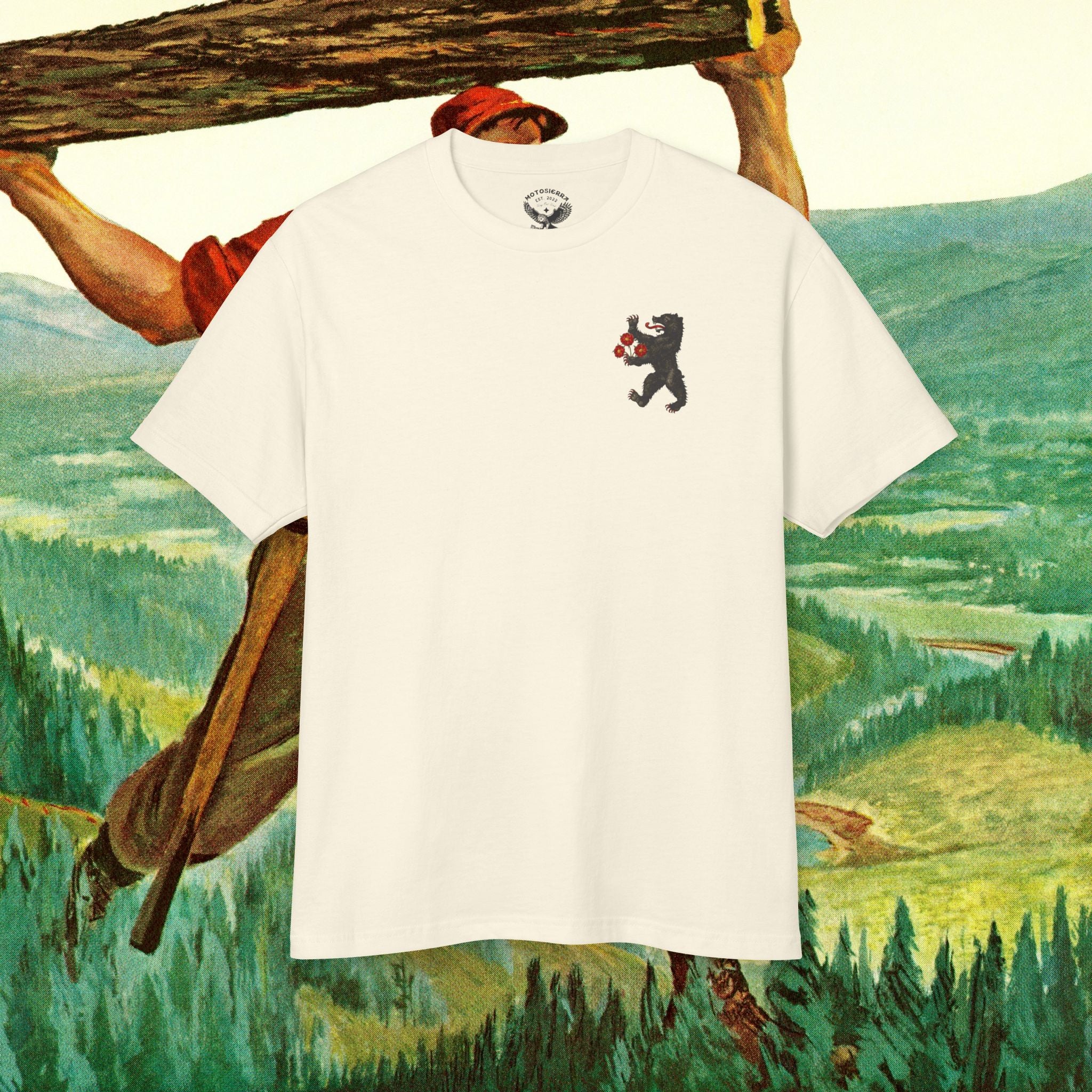 The Bear Unisex Garment-Dyed Heavyweight Cotton Tee