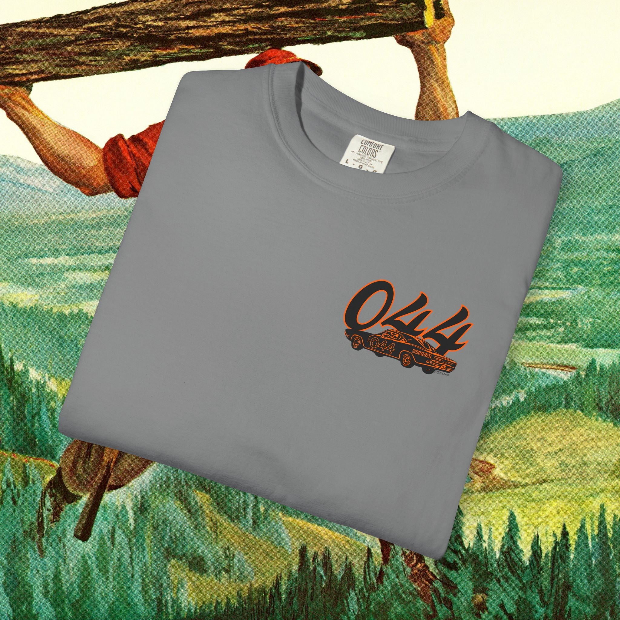 044 Unisex Garment-Dyed T-shirt