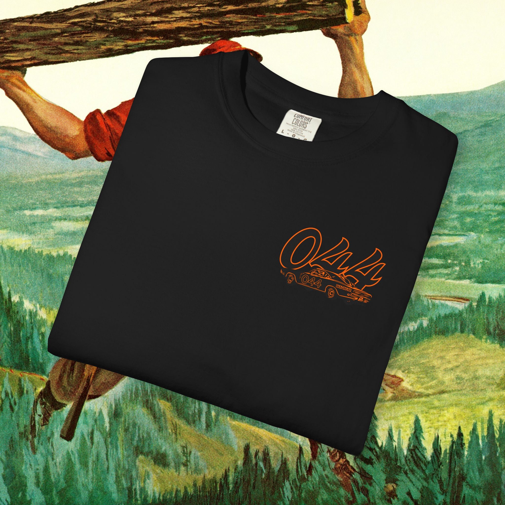 044 Unisex Garment-Dyed T-shirt