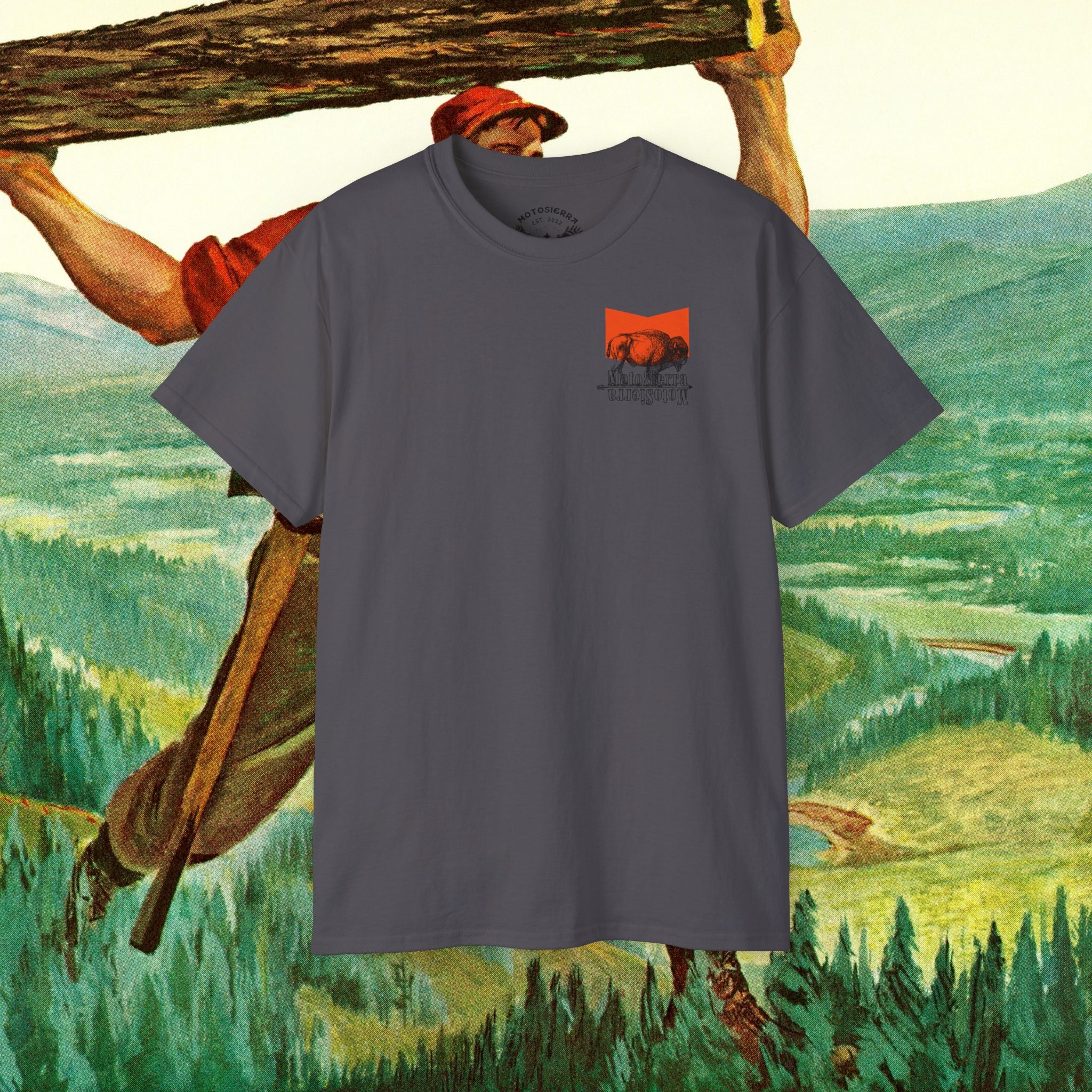 EUROPE ONLY Bison Unisex Ultra Cotton Tee