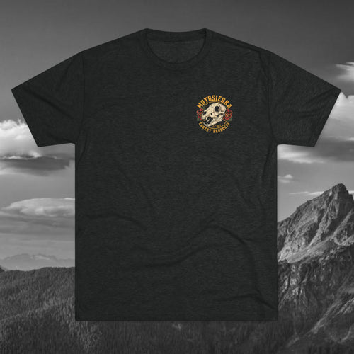 Bear Skull Tri-Blend Crew Tee