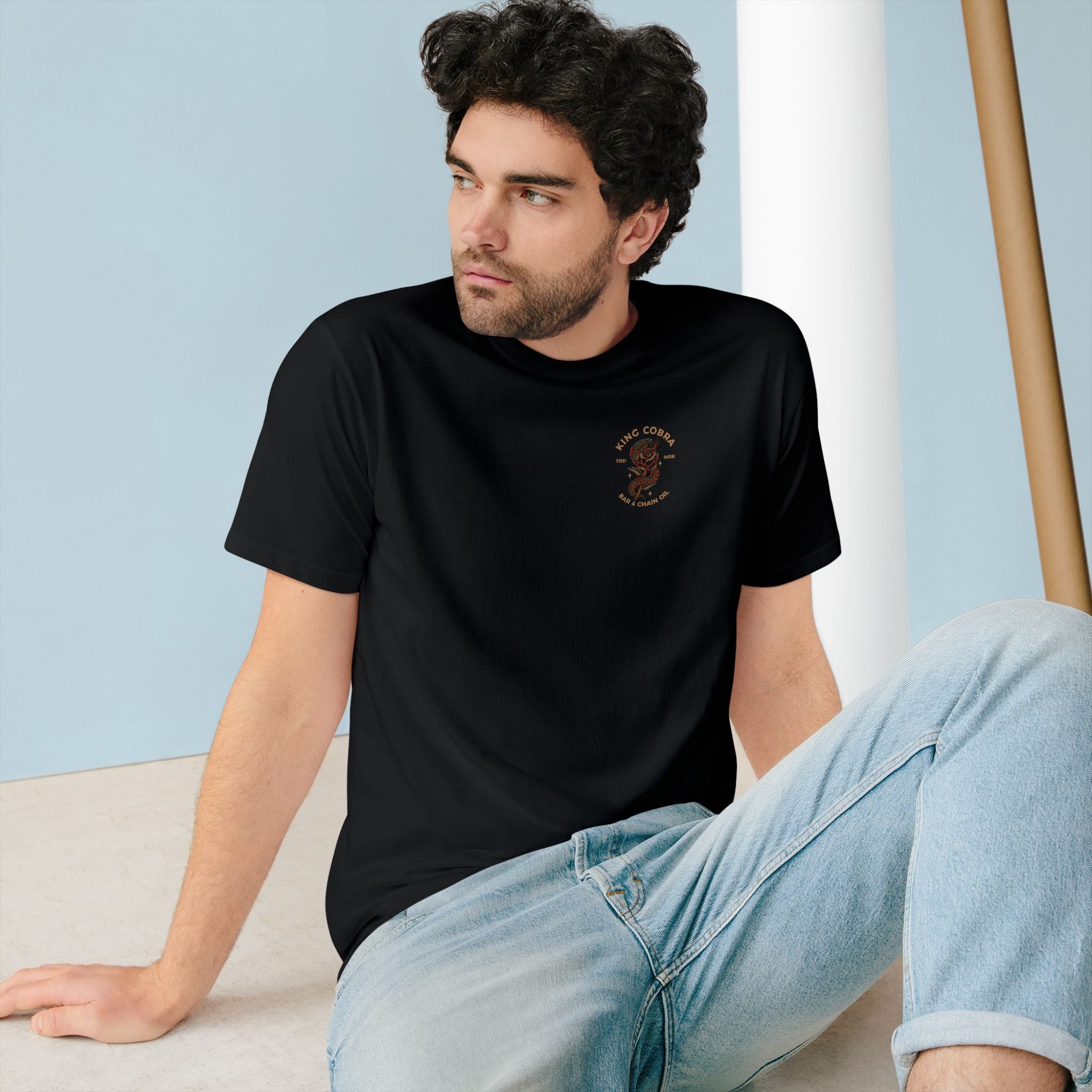 King Cobra Bar Oil Organic Staple T-shirt