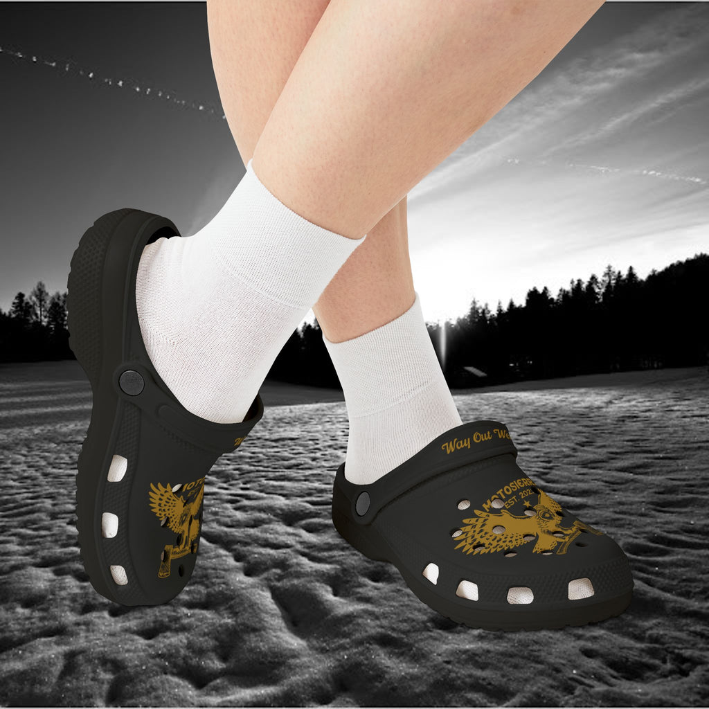 Motosierra Owl Logo Foam Rubber Shoes