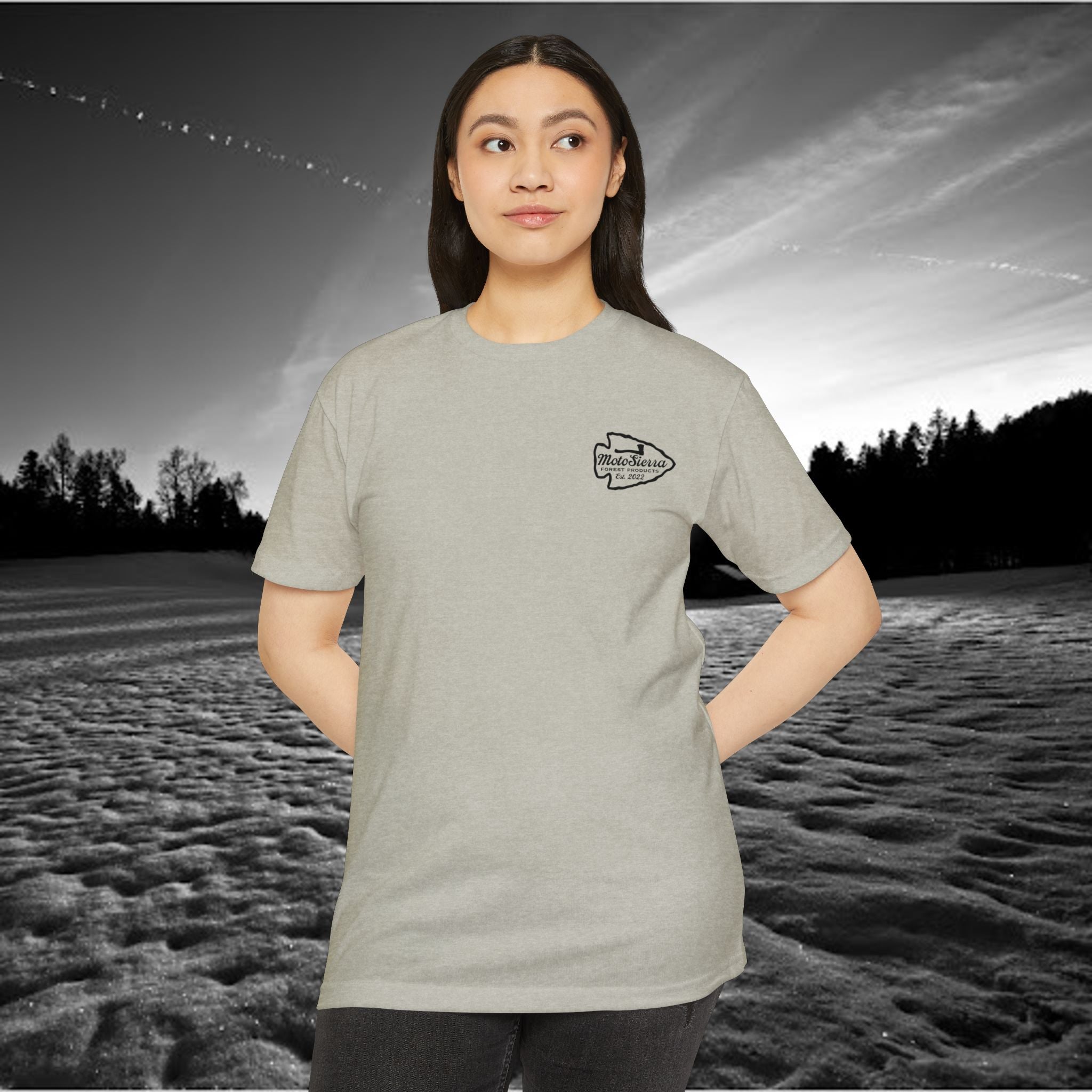 Way Out West Unisex CVC Jersey T-shirt
