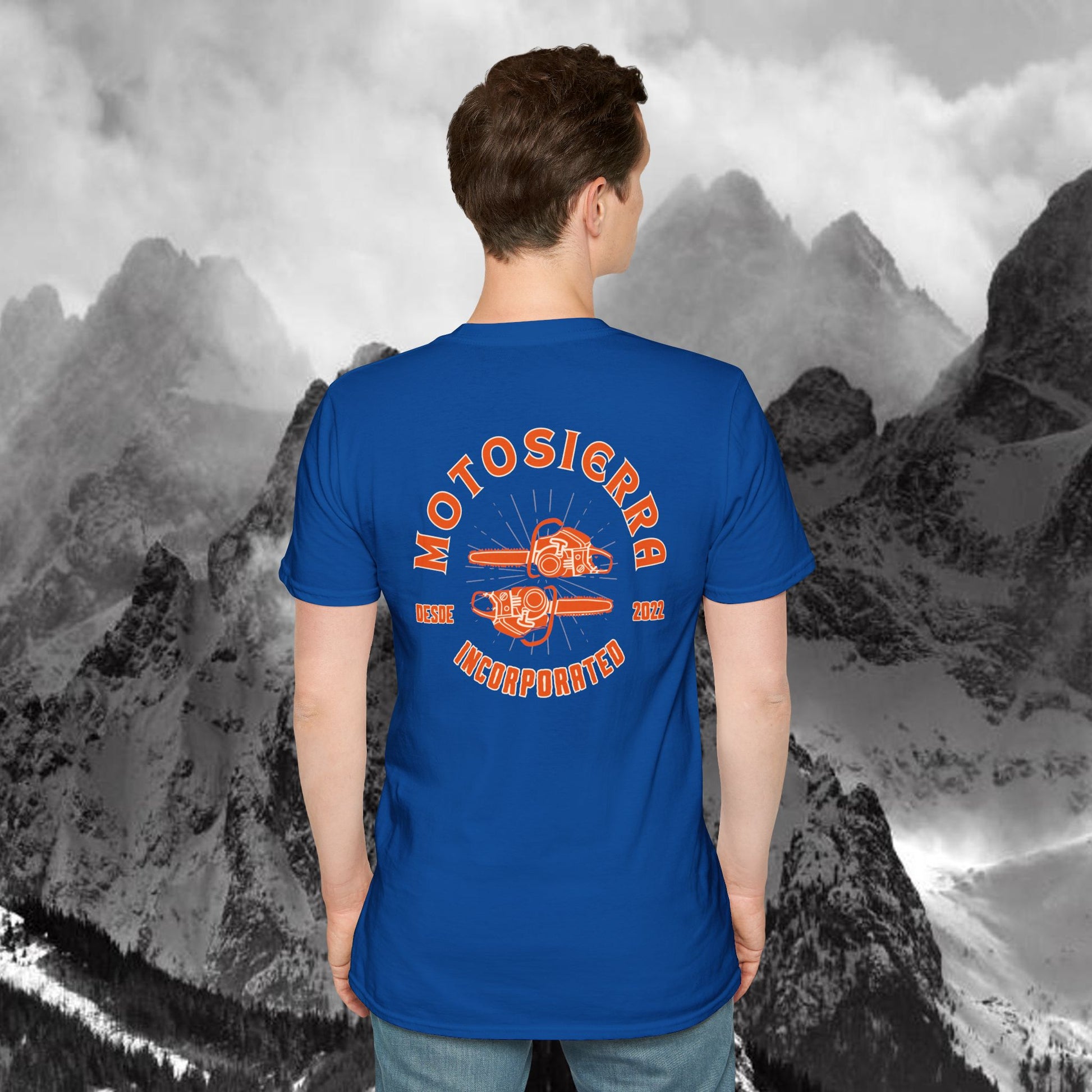 Desde Orange Logo Unisex Softstyle T-Shirt
