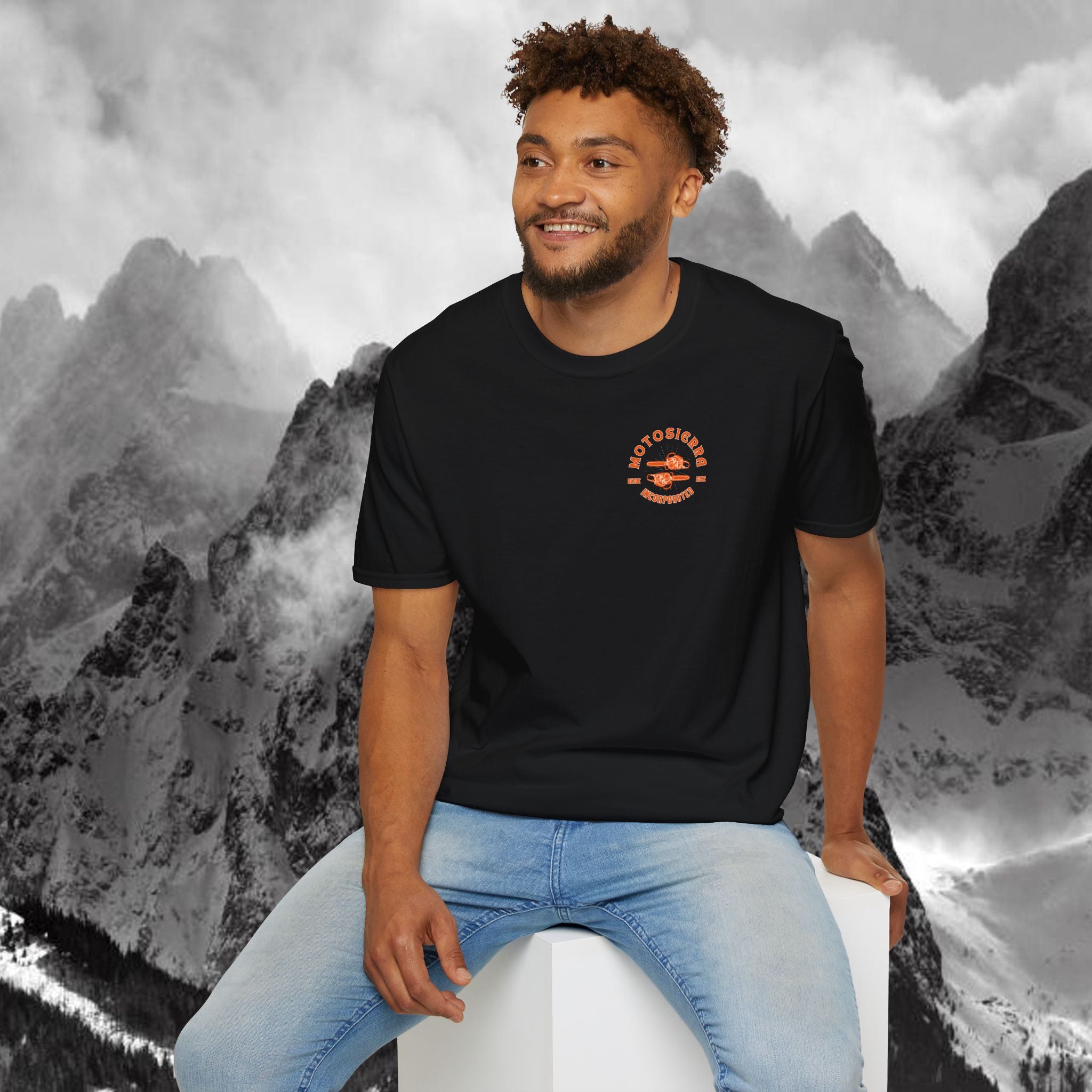 Desde Orange Logo Unisex Softstyle T-Shirt