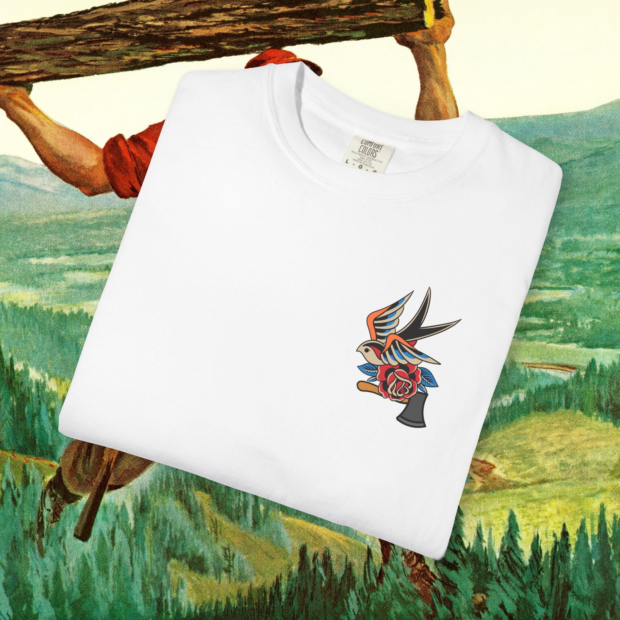 Cornell Unisex Garment-Dyed T-shirt