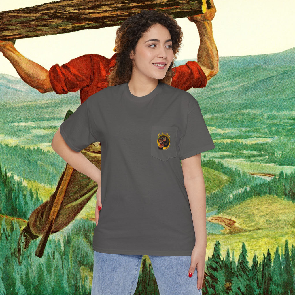 Sasquatch Unisex Heavy Cotton Pocket Tee