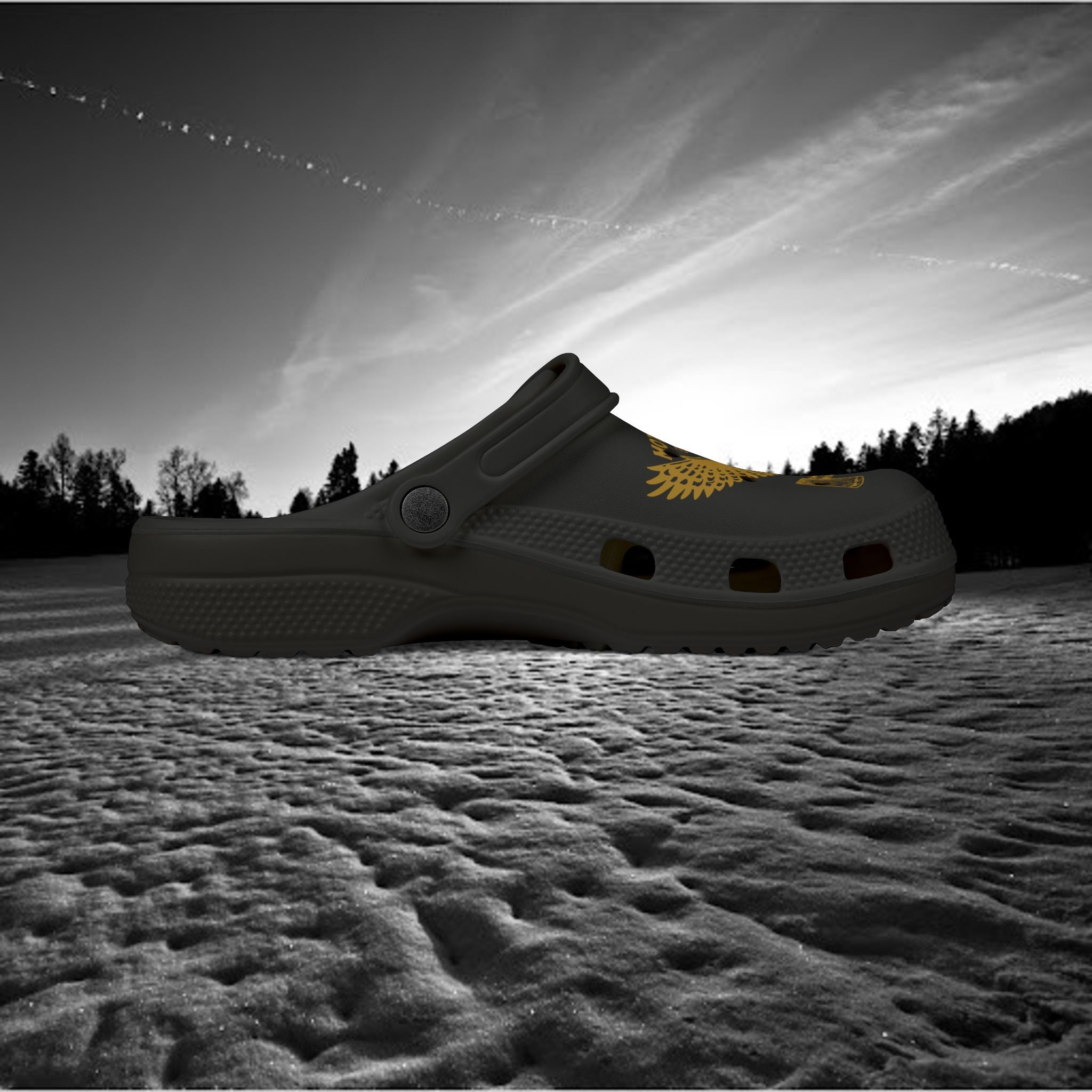 Motosierra Logo Foam Rubber Shoes