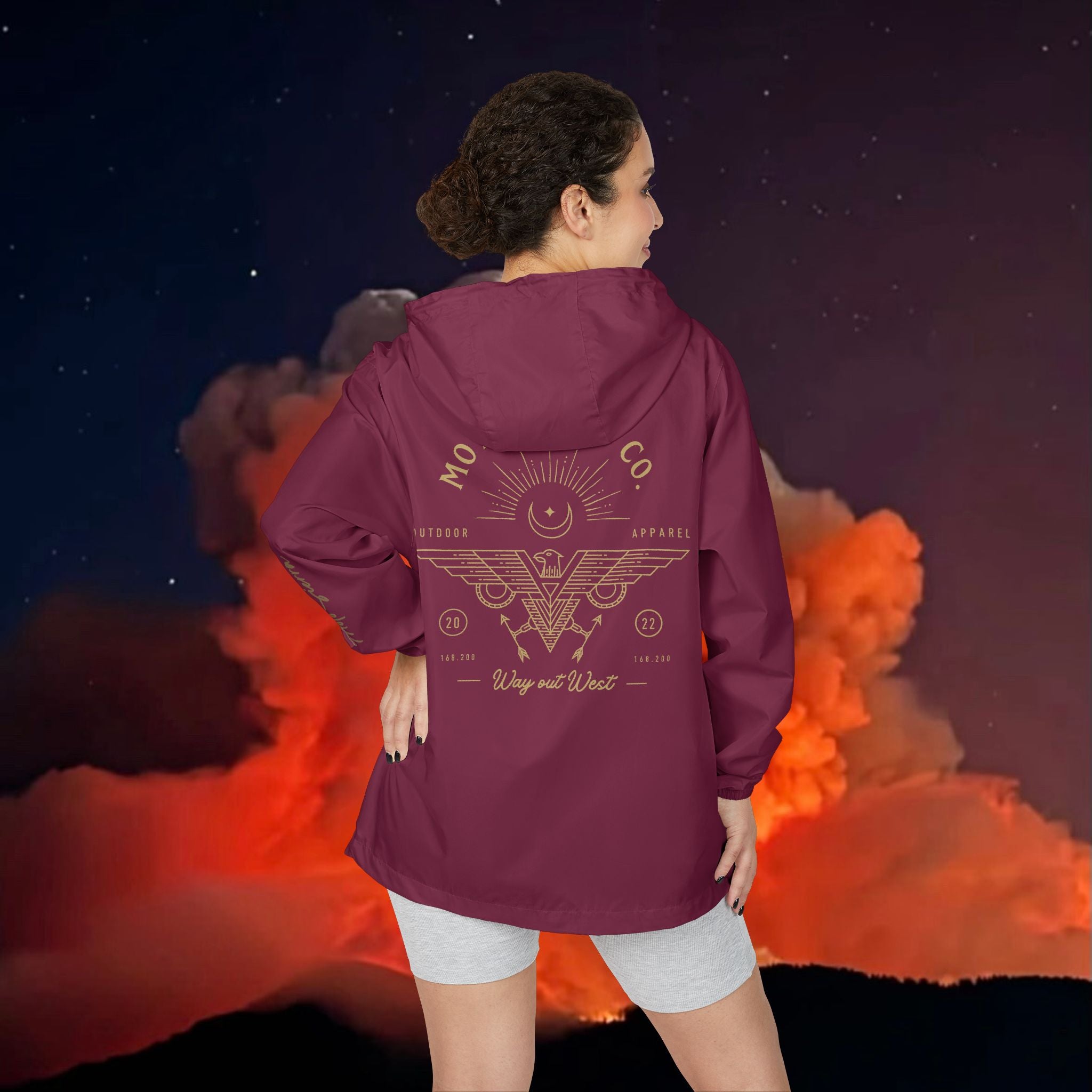Homage Unisex Full-Zip Windbreaker Jacket