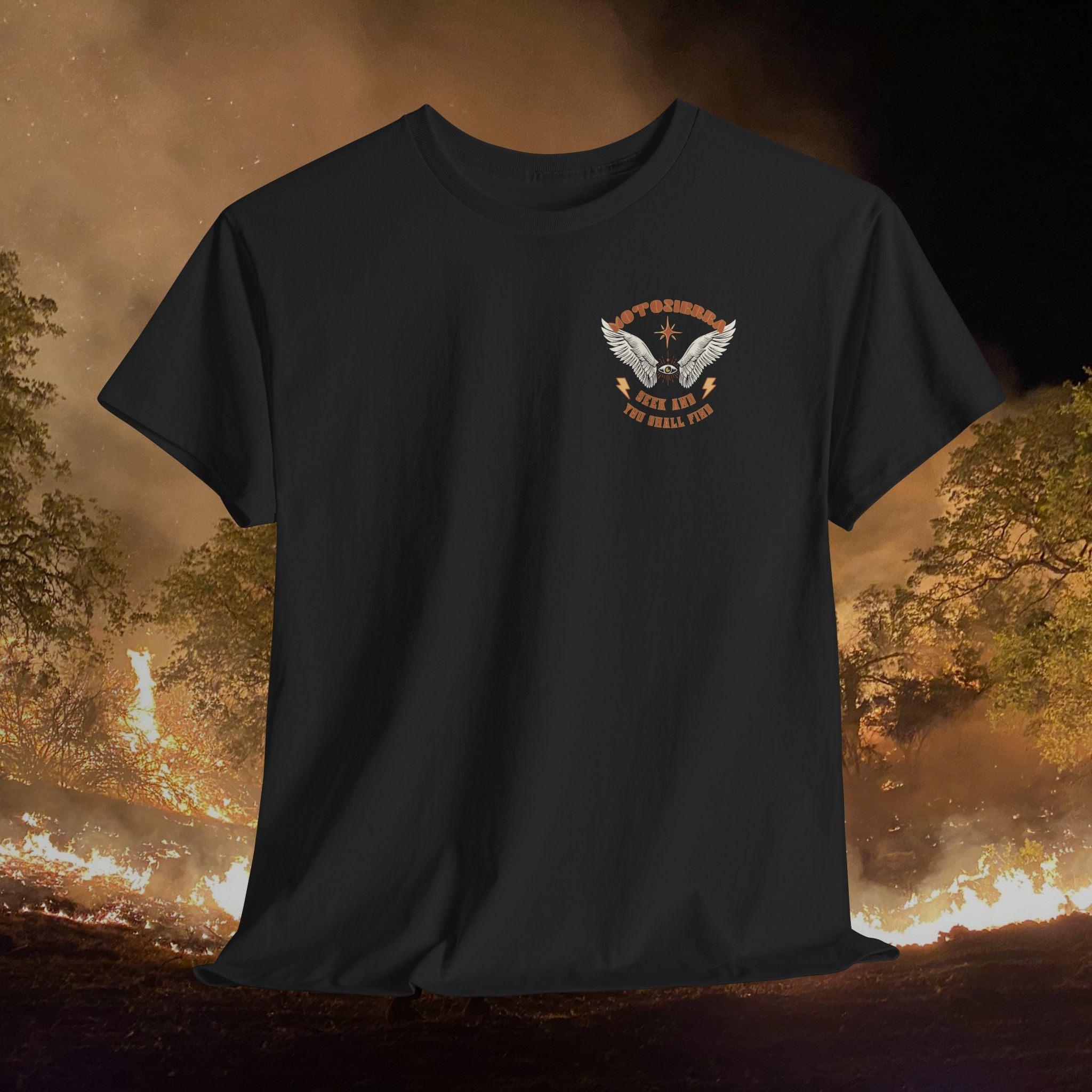 Flying Eye Unisex Heavy Cotton Tee