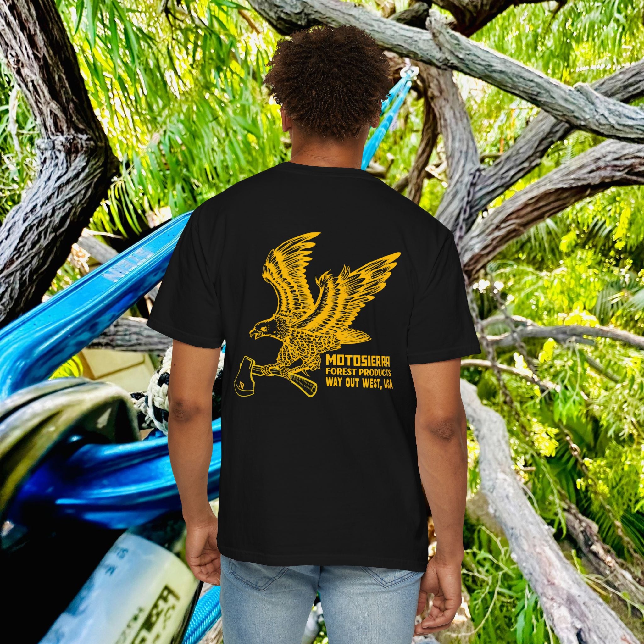 Eagle Unisex Garment-Dyed T-shirt