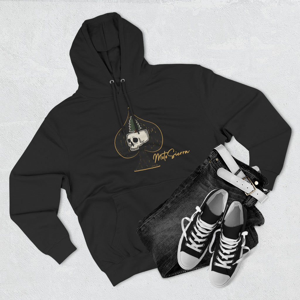 Ace of Spades Three-Panel Fleece Hoodie