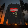 Warped Logo Unisex French Terry Raglan Crewneck