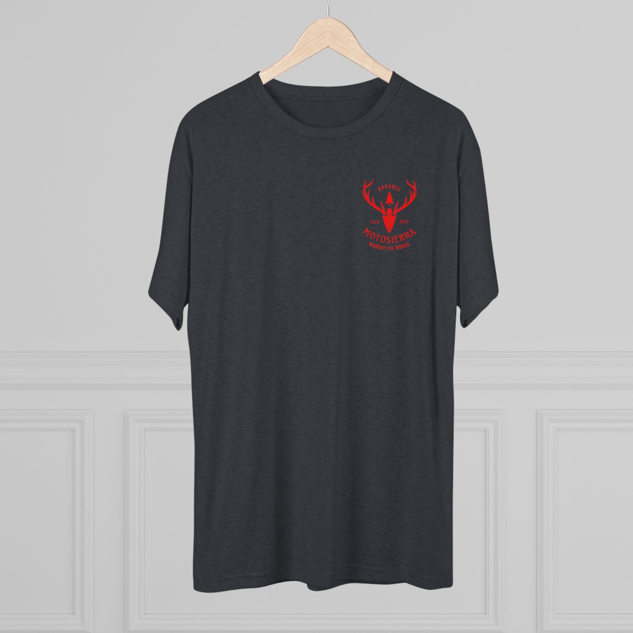 Antler Logo Unisex Tri-Blend Crew Tee