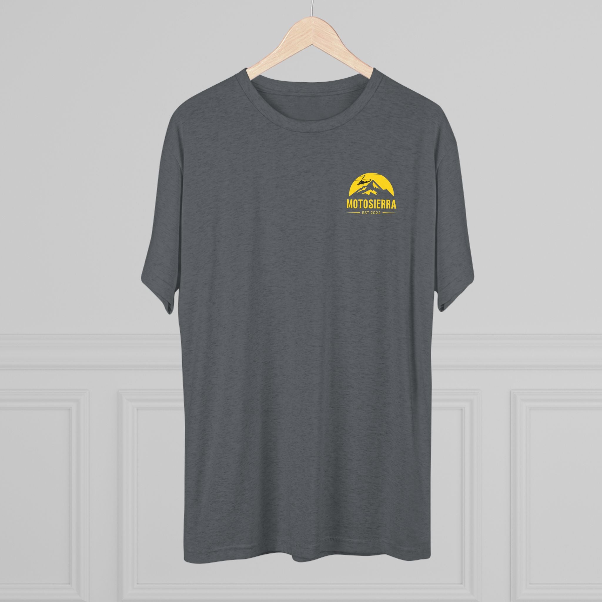 Yellow Unisex Tri-Blend Crew Tee
