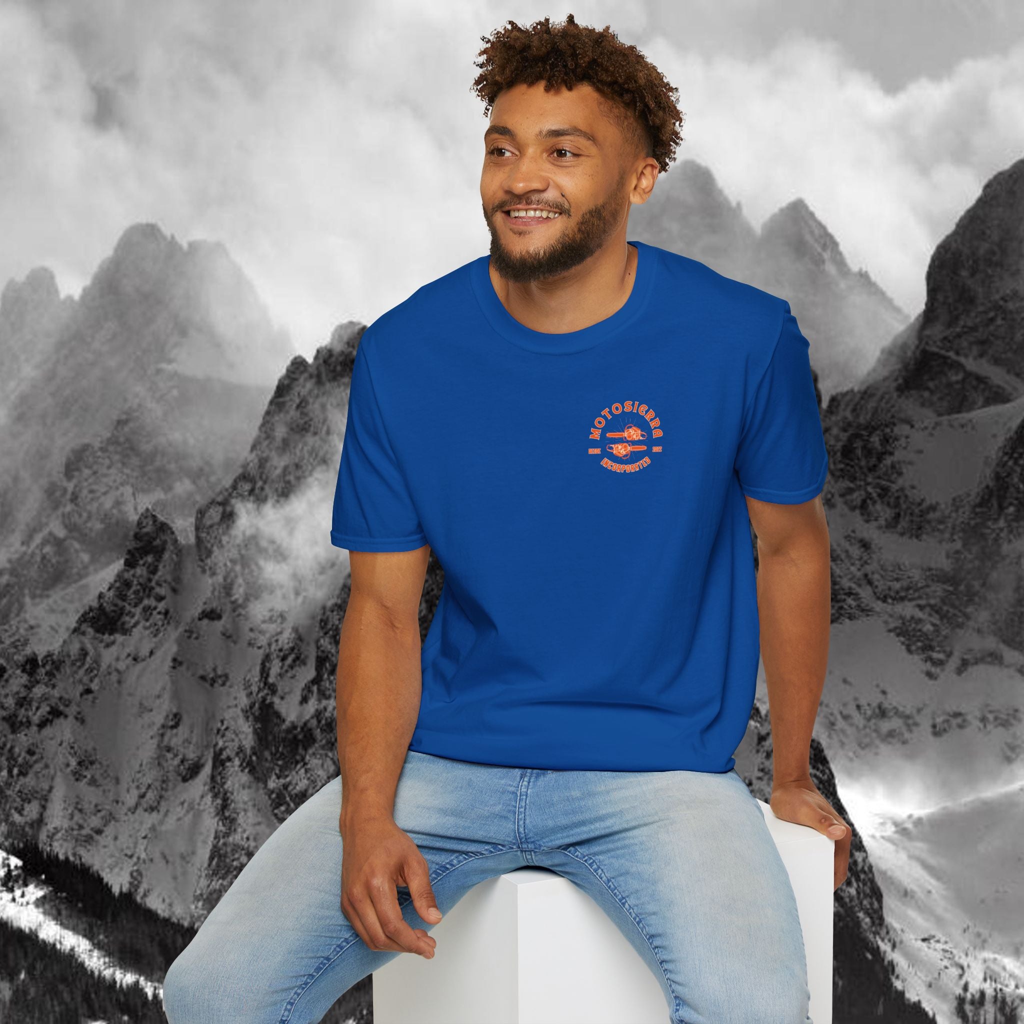 Desde Orange Logo Unisex Softstyle T-Shirt