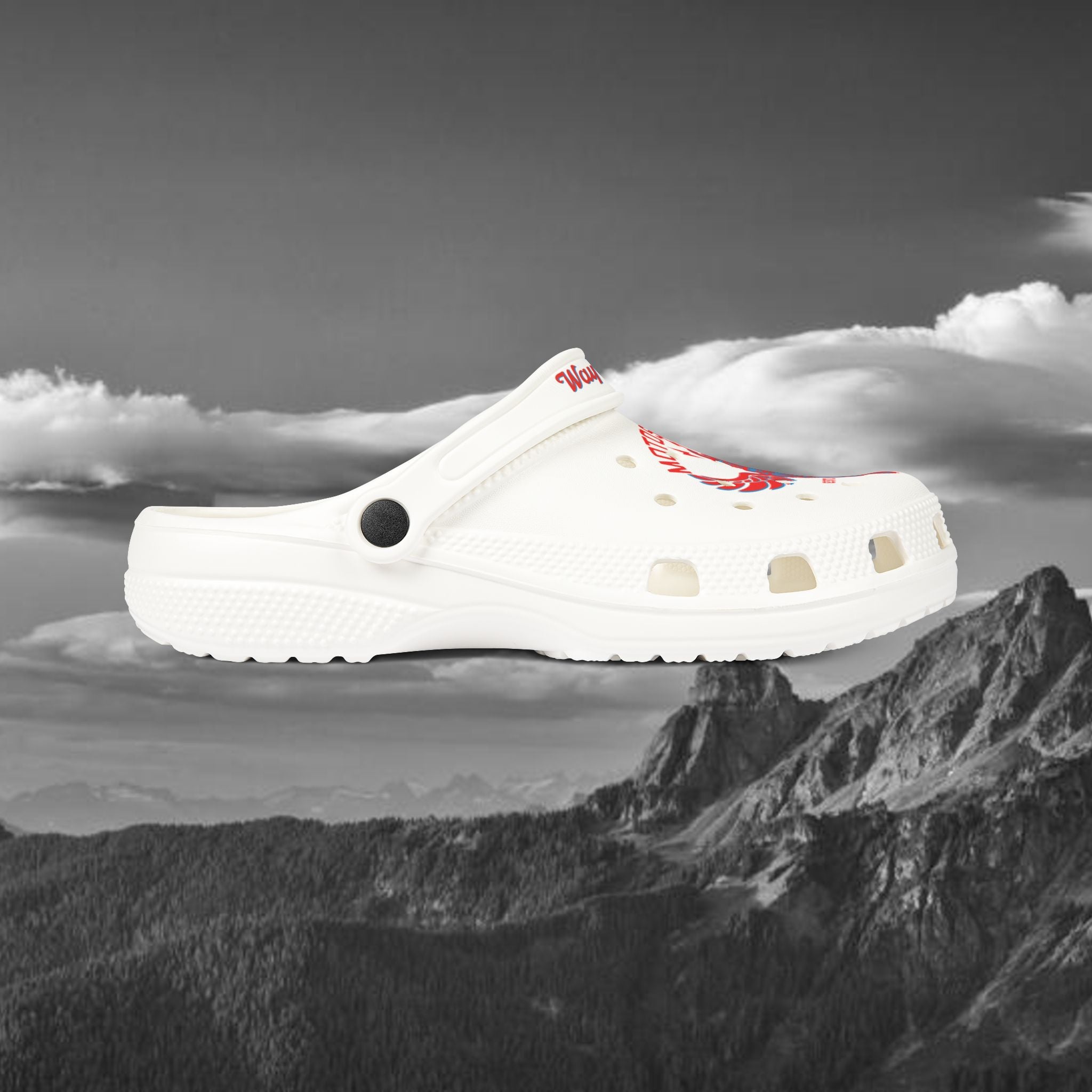 Motosierra Owl Logo Foam Rubber Shoes