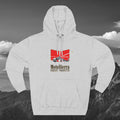Crane Three-Panel Fleece Hoodie