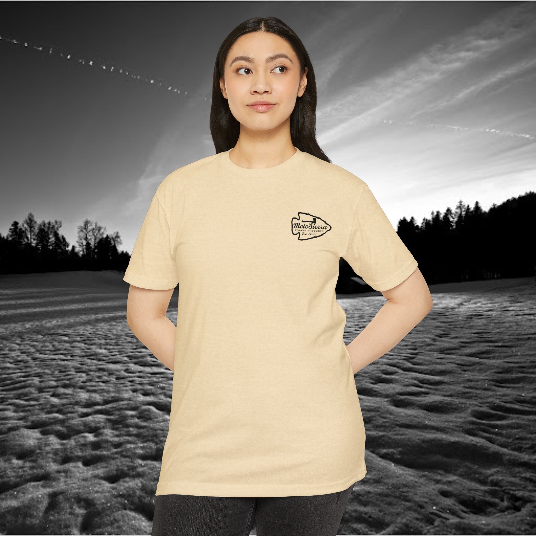 Way Out West Unisex CVC Jersey T-shirt