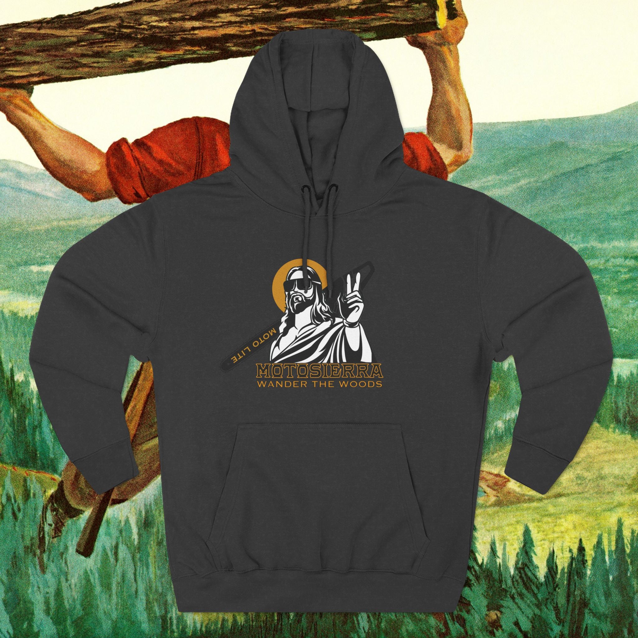 SOG Three-Panel Fleece Hoodie
