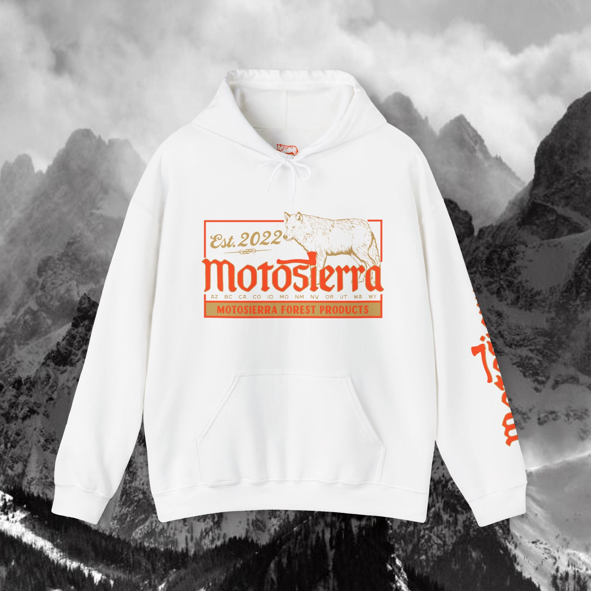 Wolf Heavy Blend Hoodie