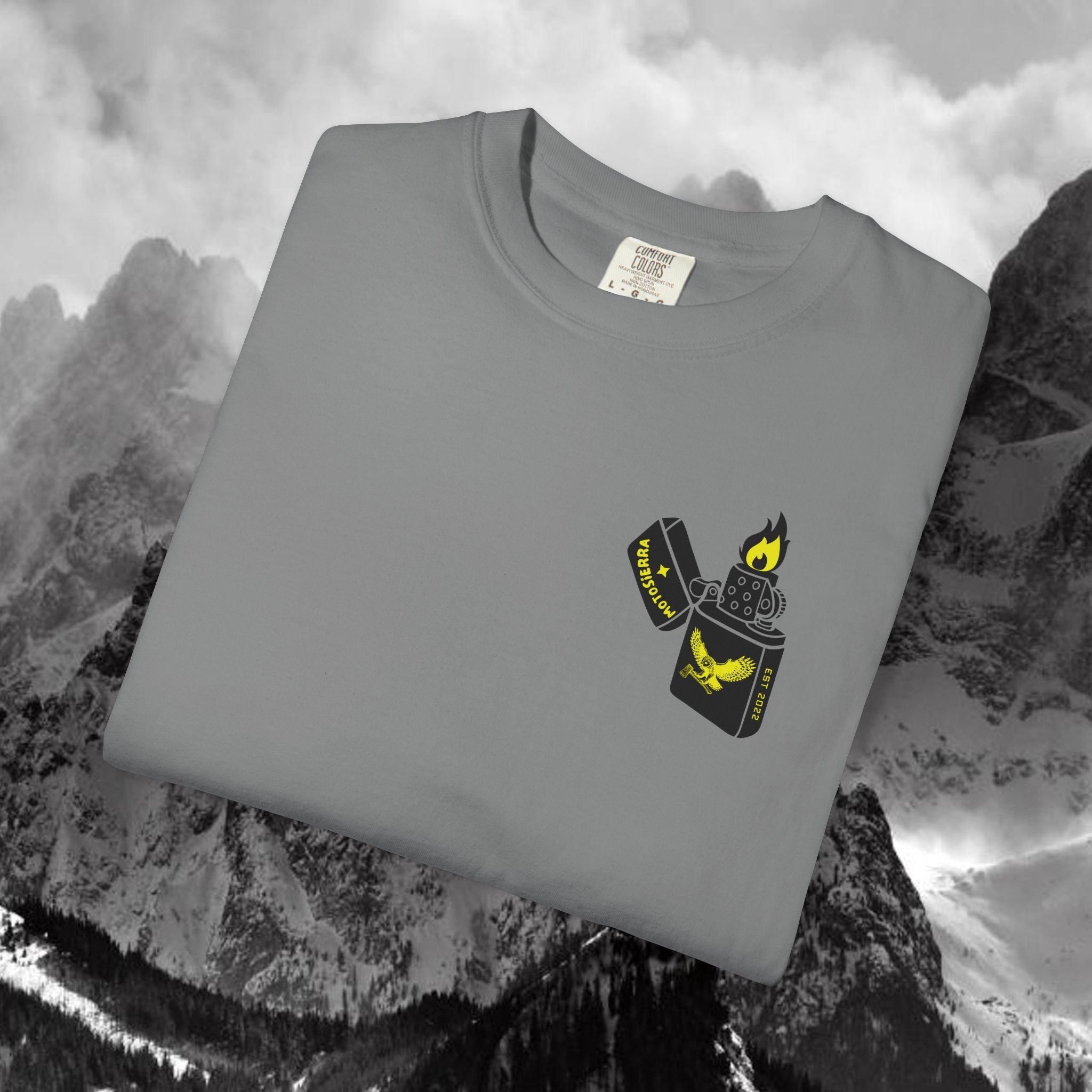 Flint Unisex Garment-Dyed T-shirt