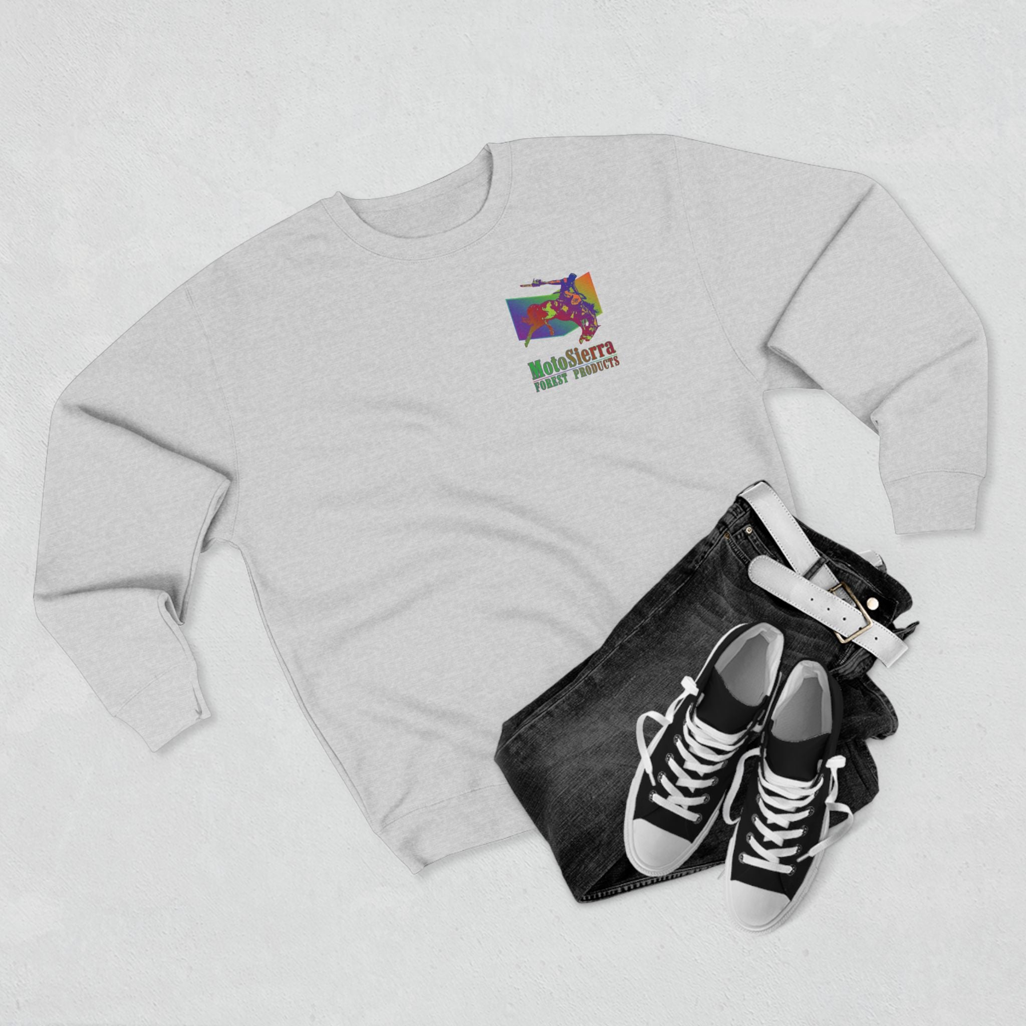 Neon Cowboy Unisex Crewneck Sweatshirt