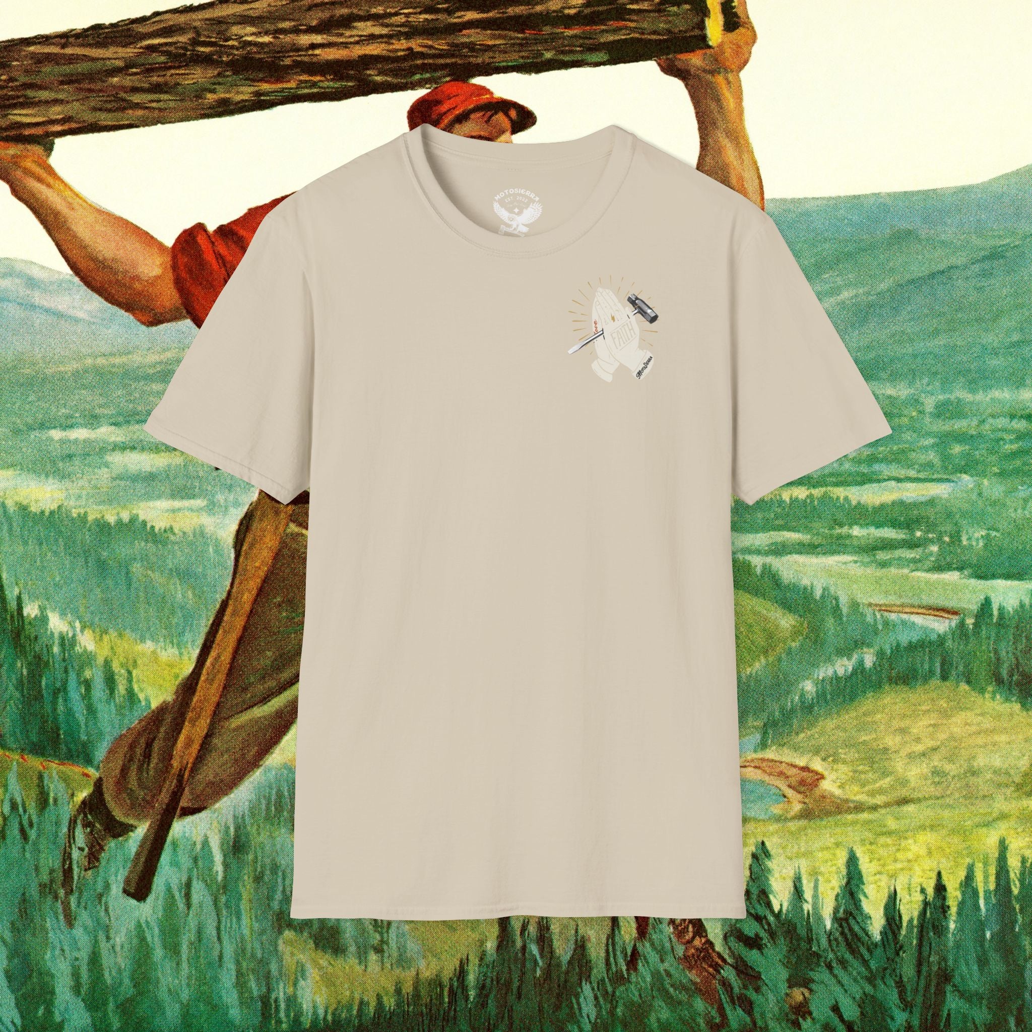 EUROPE ONLY Faith Scrench Unisex Softstyle T-Shirt