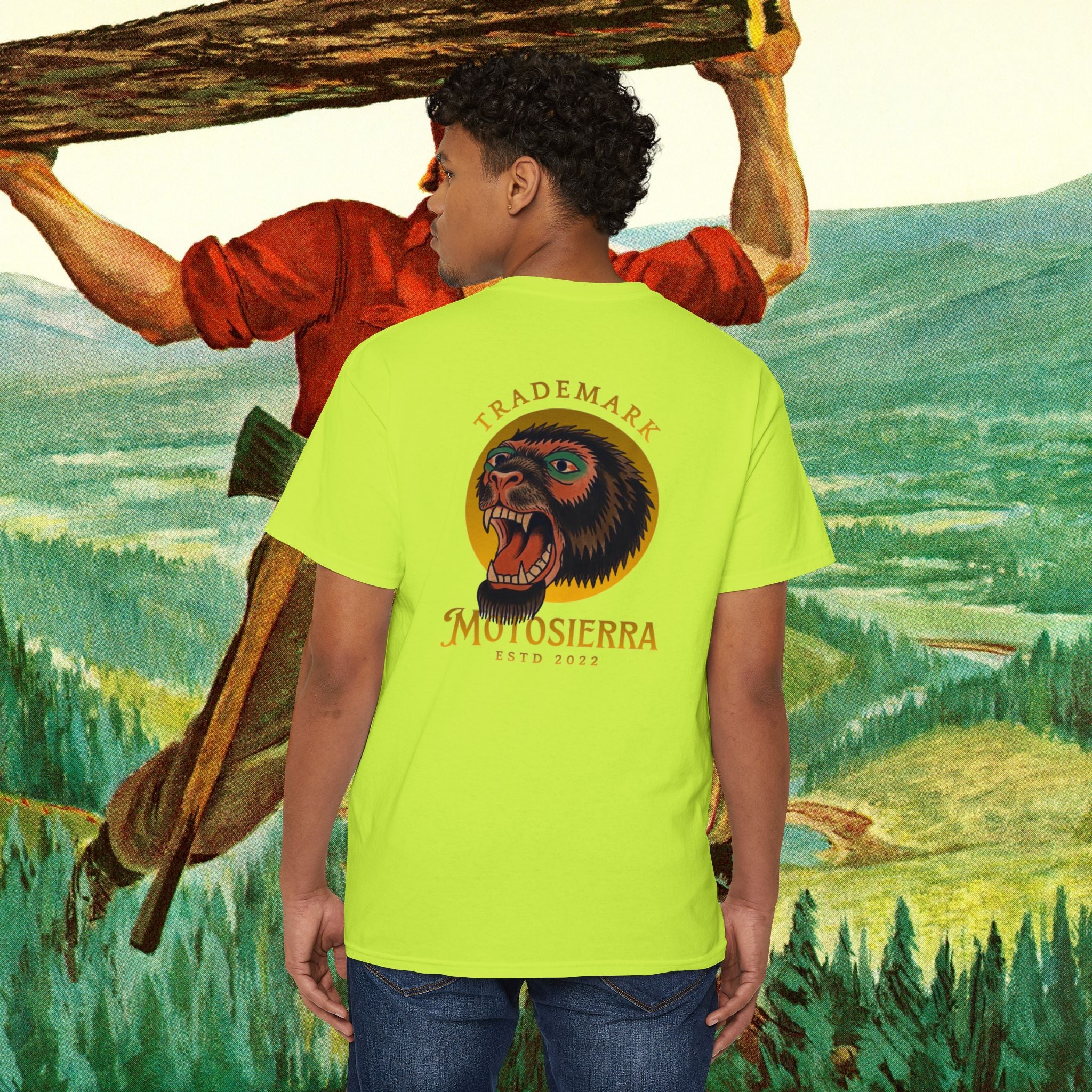Sasquatch Unisex Heavy Cotton Pocket Tee