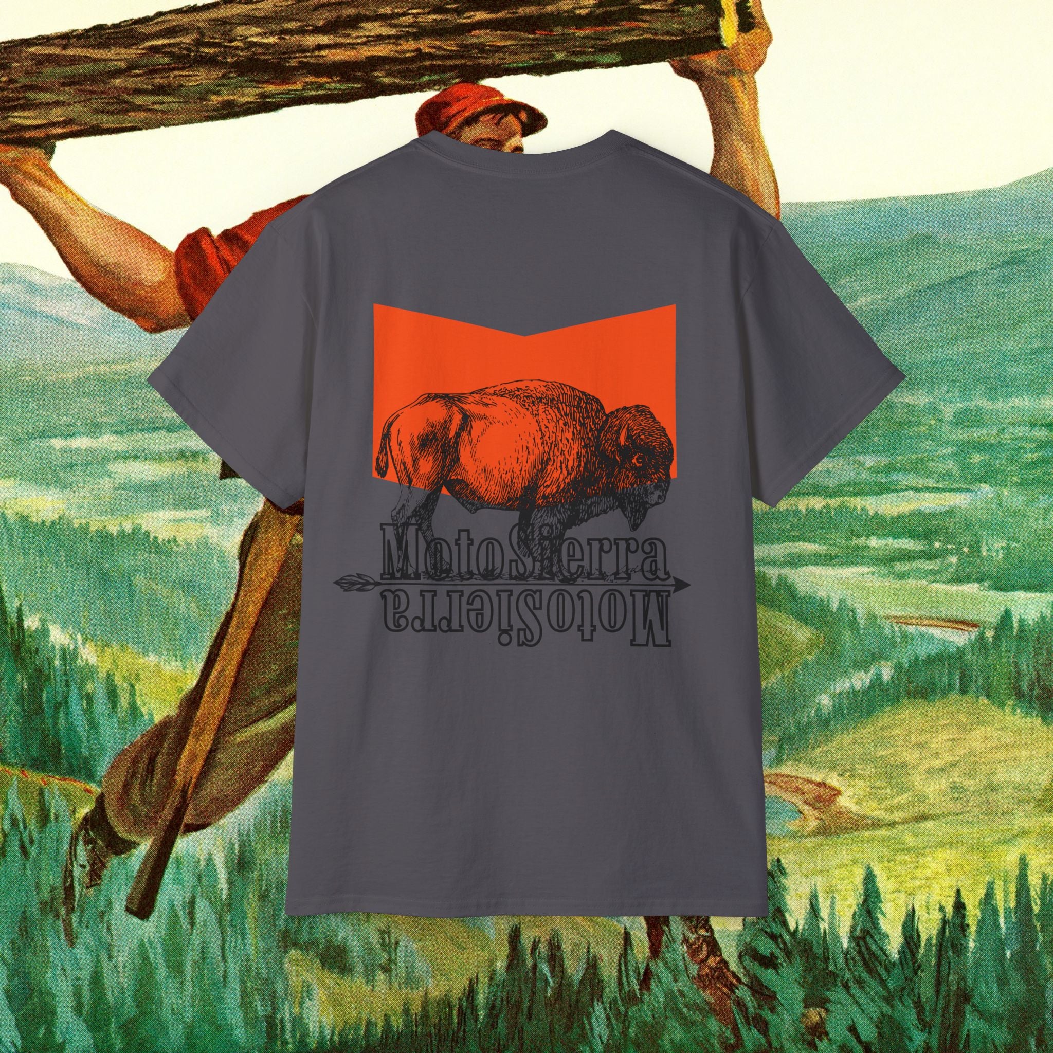 EUROPE ONLY Bison Unisex Ultra Cotton Tee