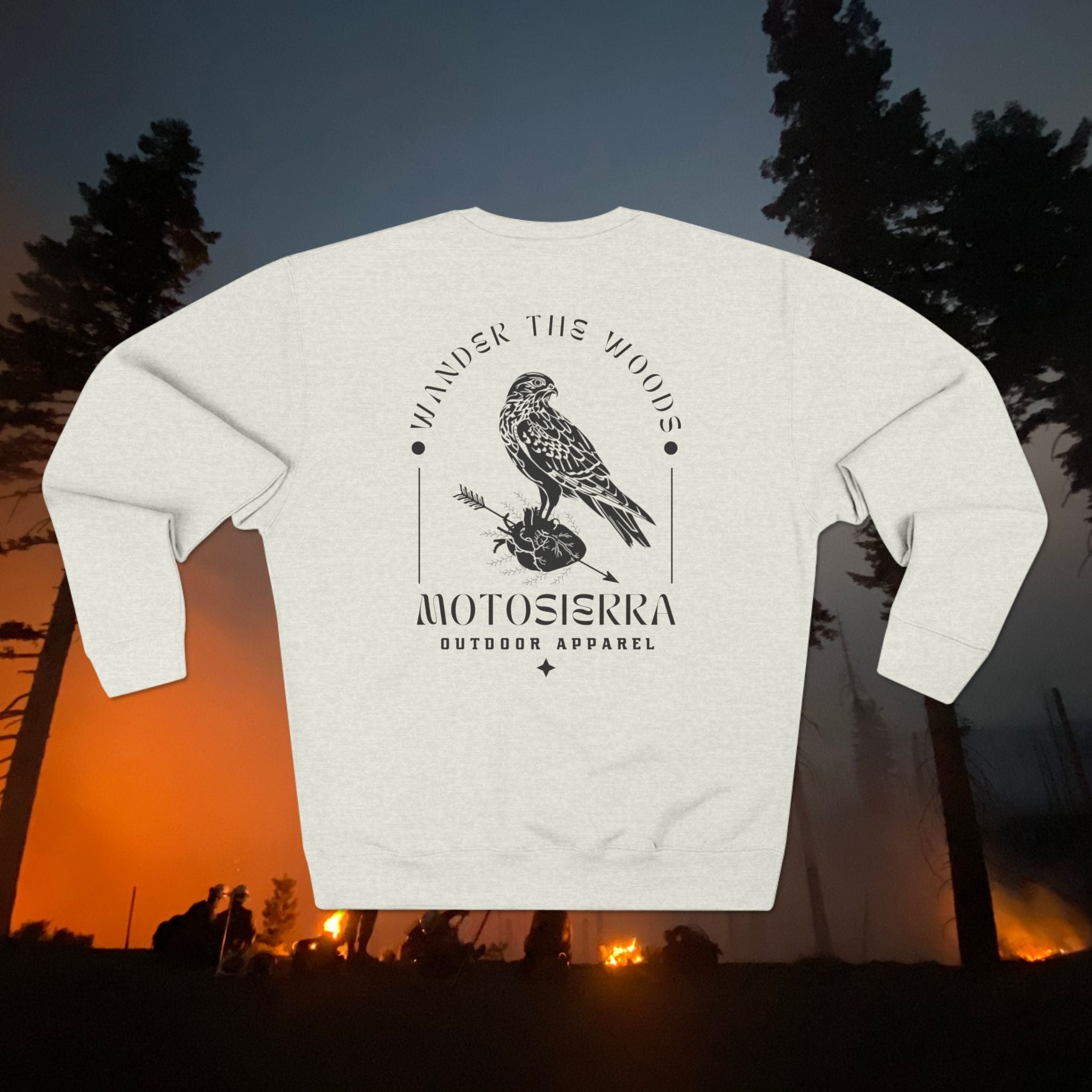 Raker Peak Unisex Crewneck Sweatshirt