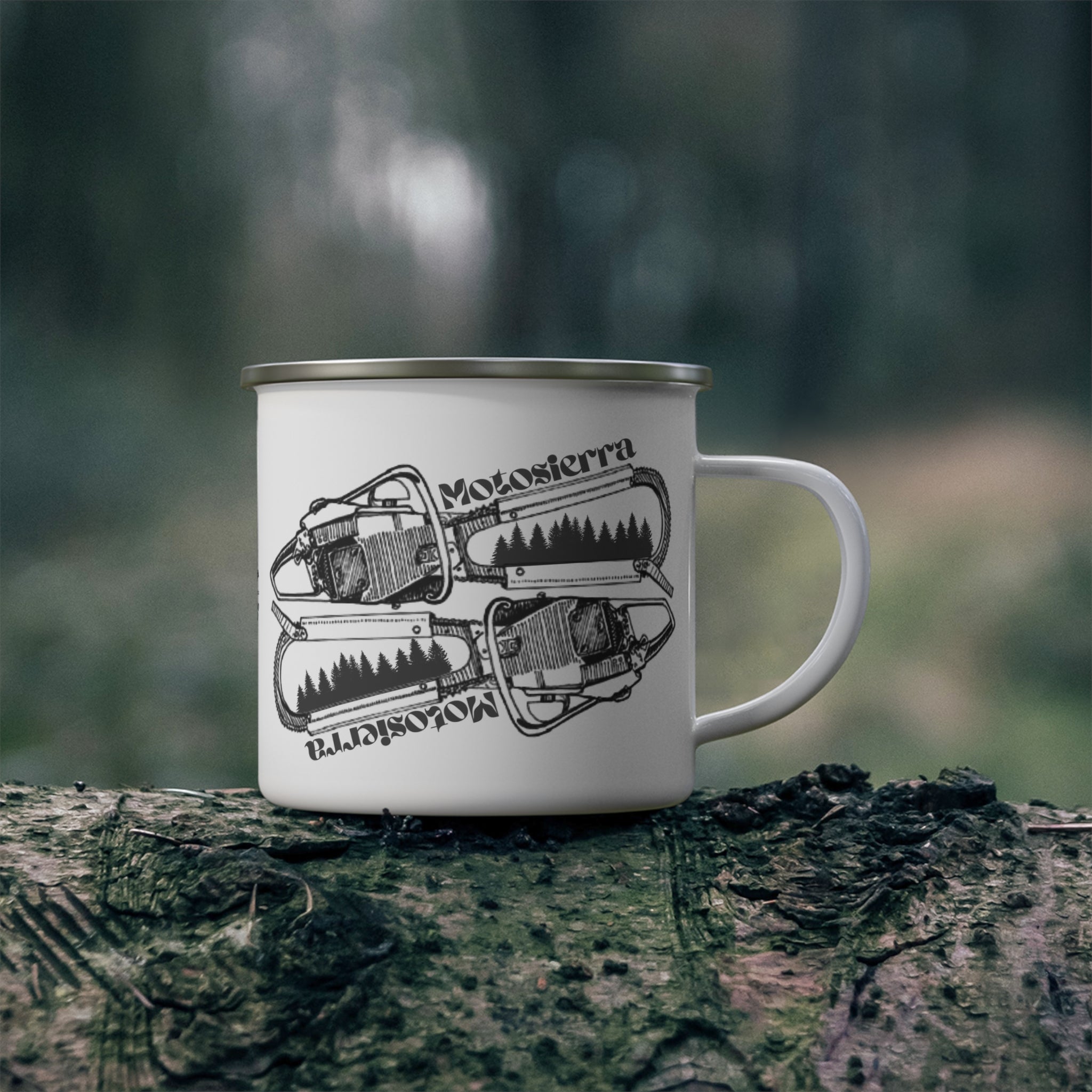 Bow Bar Enamel Camping Mug