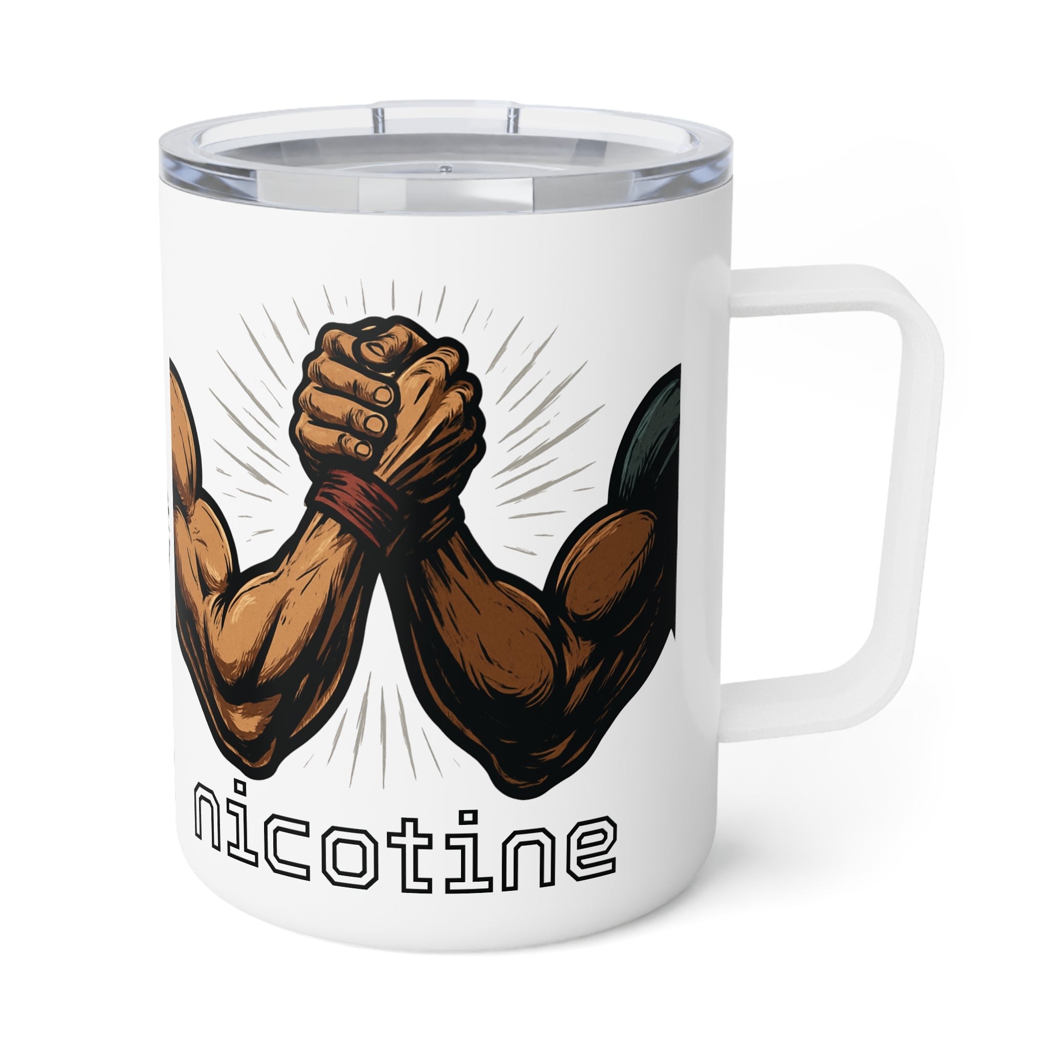Brothers In Arms Insulated Travel Mug, Camping Coffee Cup