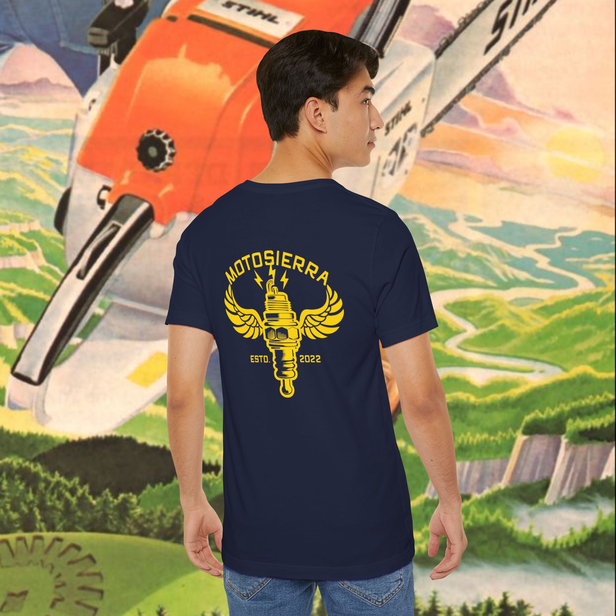 NGK Yellow Unisex Jersey Short Sleeve Tee